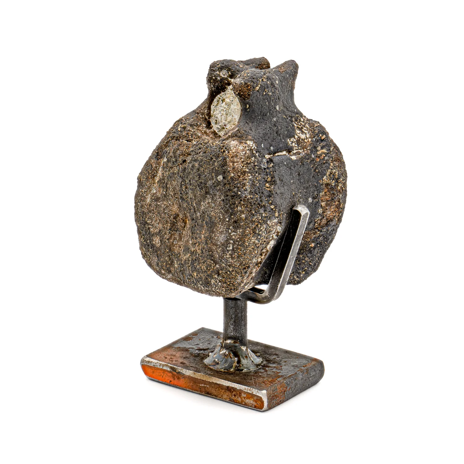 Hypacrosaurus Vertebra - SOLD 1.71" Fossil with Stand - Image 3