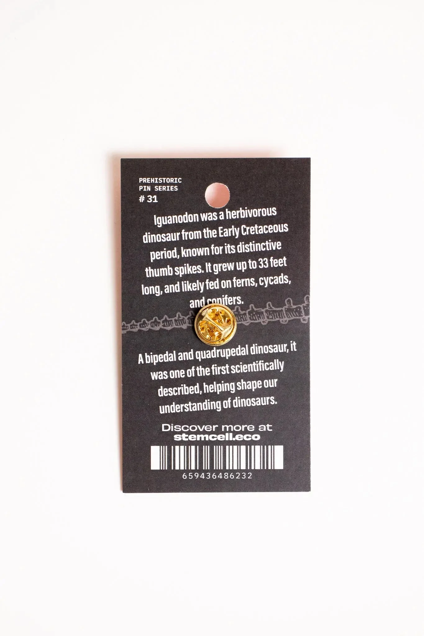 Iguanodon Enamel Pin - Image 4