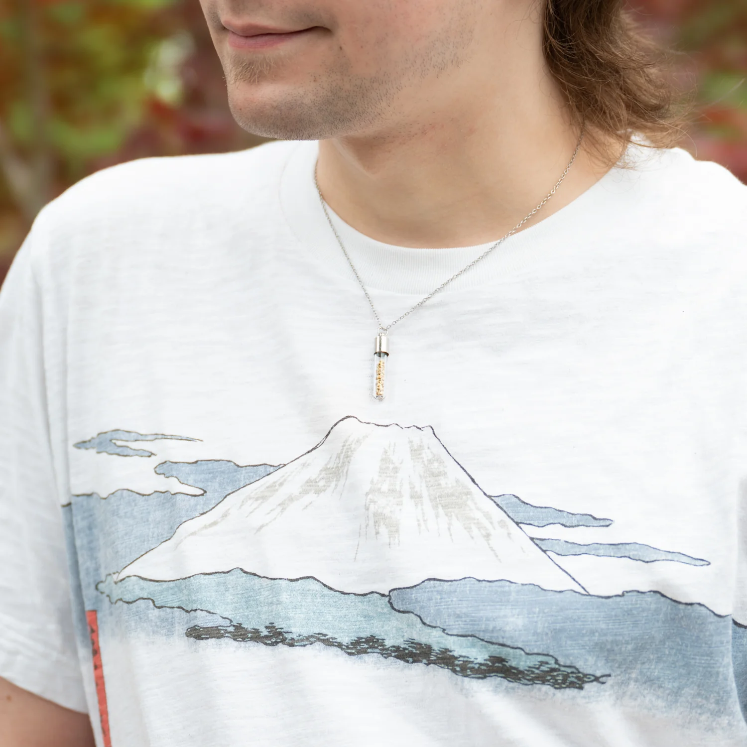 Japanese Star Sand Vial Necklace - Image 3