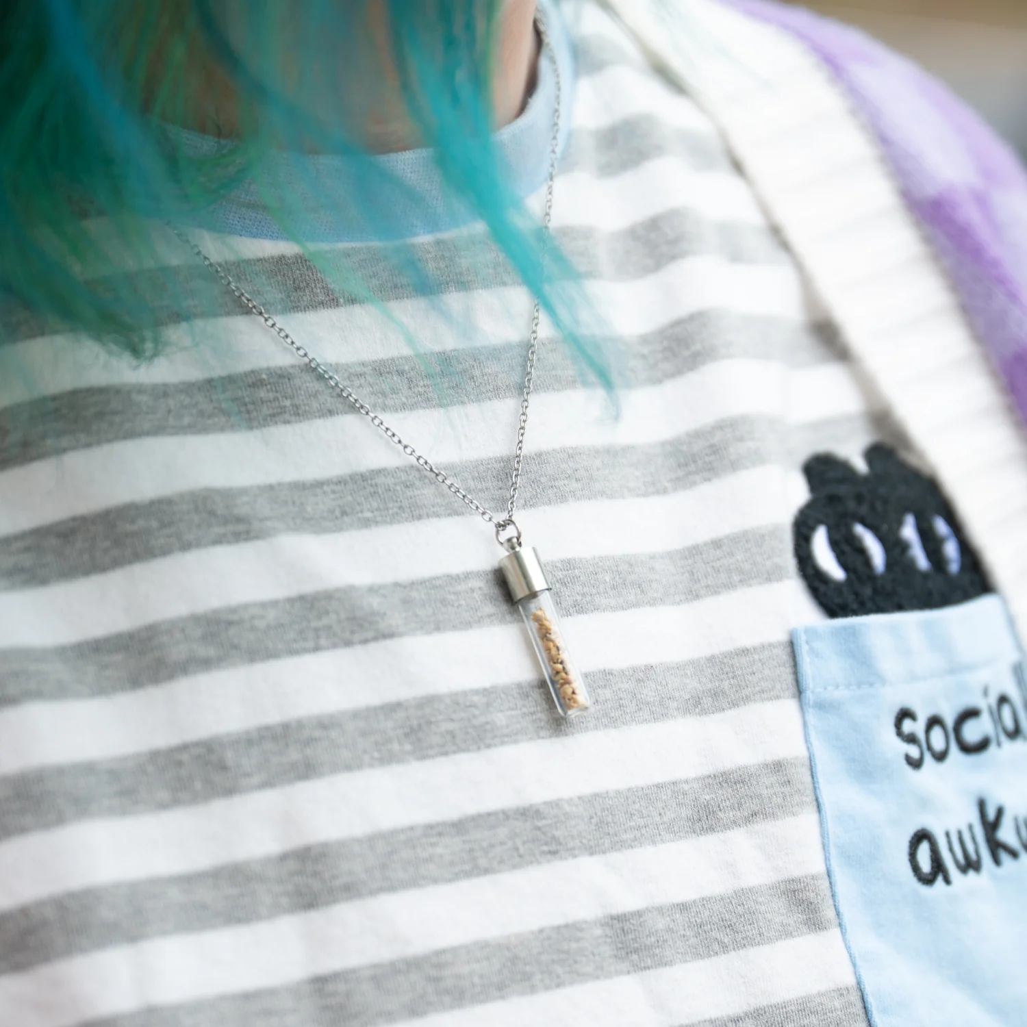 Japanese Star Sand Vial Necklace - Image 4