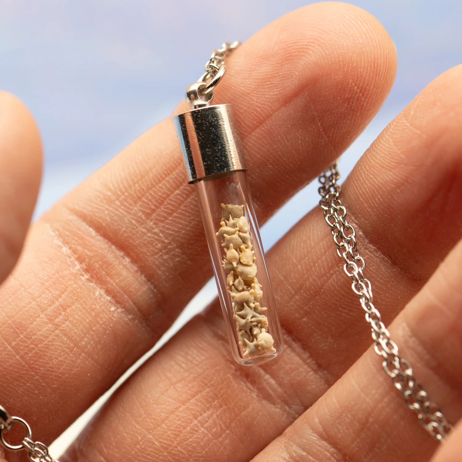Japanese Star Sand Vial Necklace - Image 7