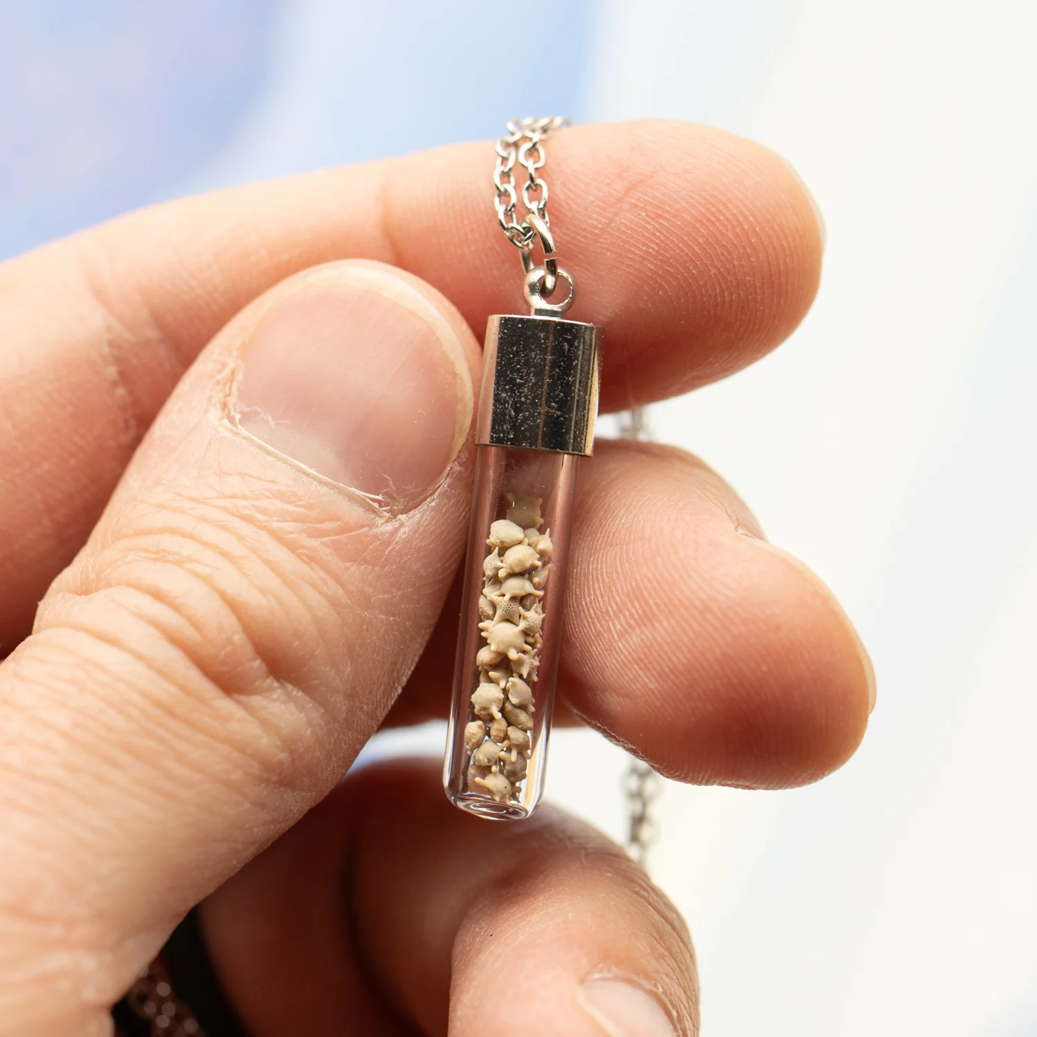 Japanese Star Sand Vial Necklace - Image 8