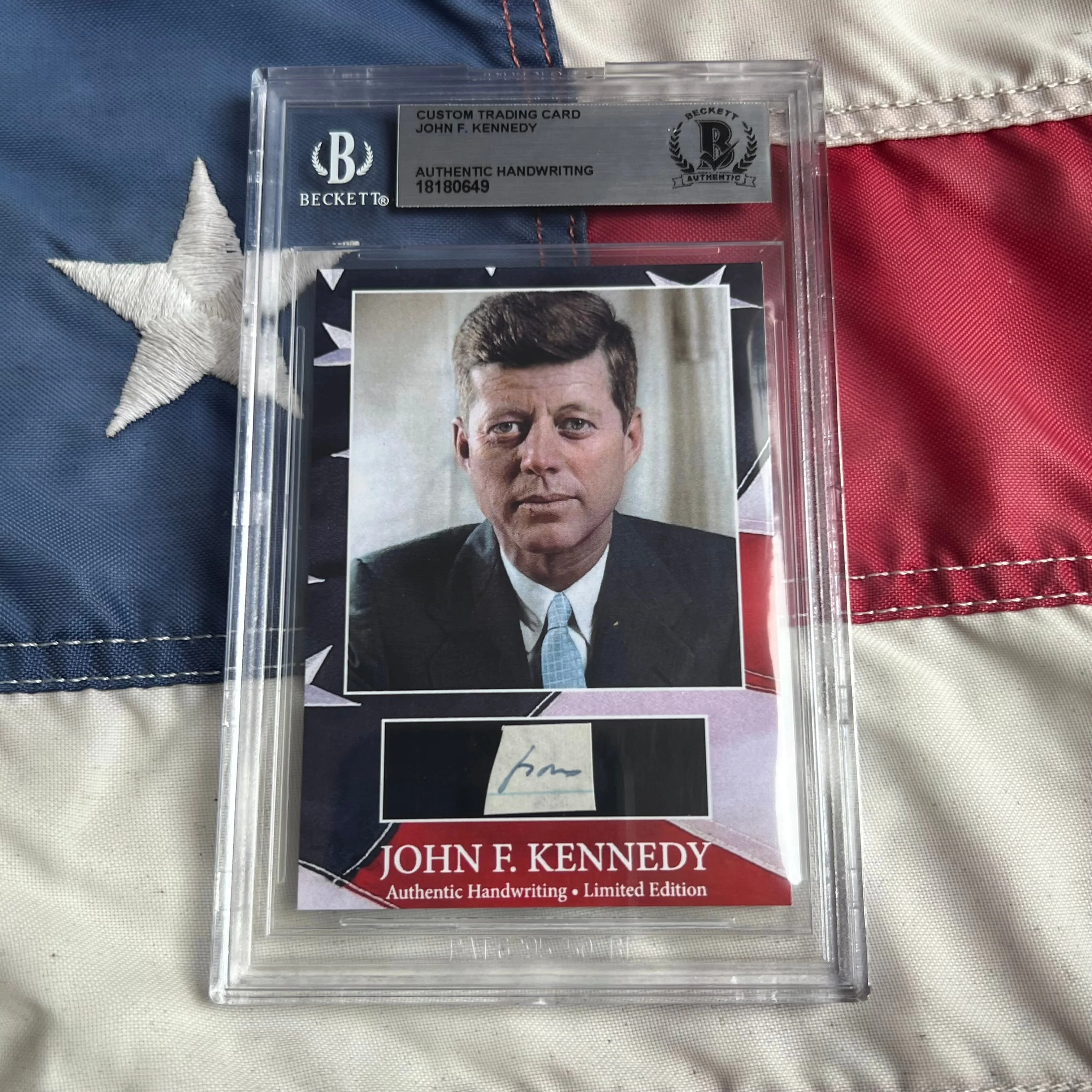 John F. Kennedy Handwritten Word Cut from a Autograph Letter Signed - Image 11