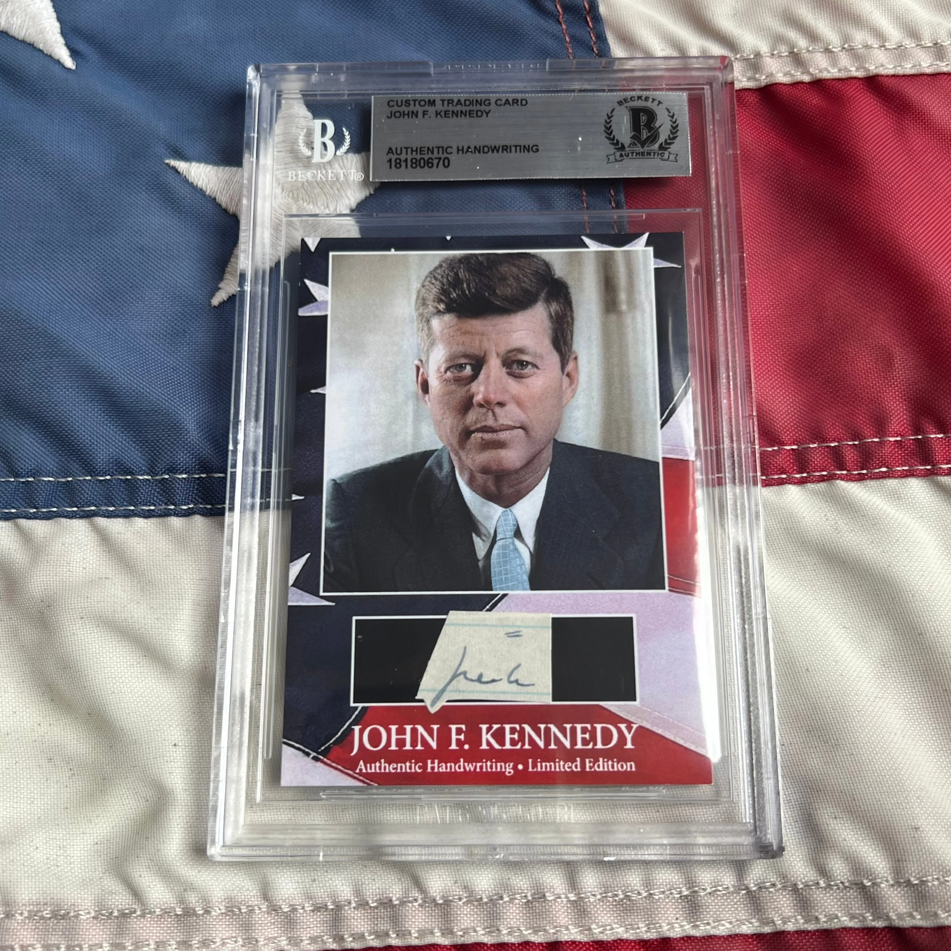 John F. Kennedy Handwritten Word Cut from a Autograph Letter Signed - Image 13