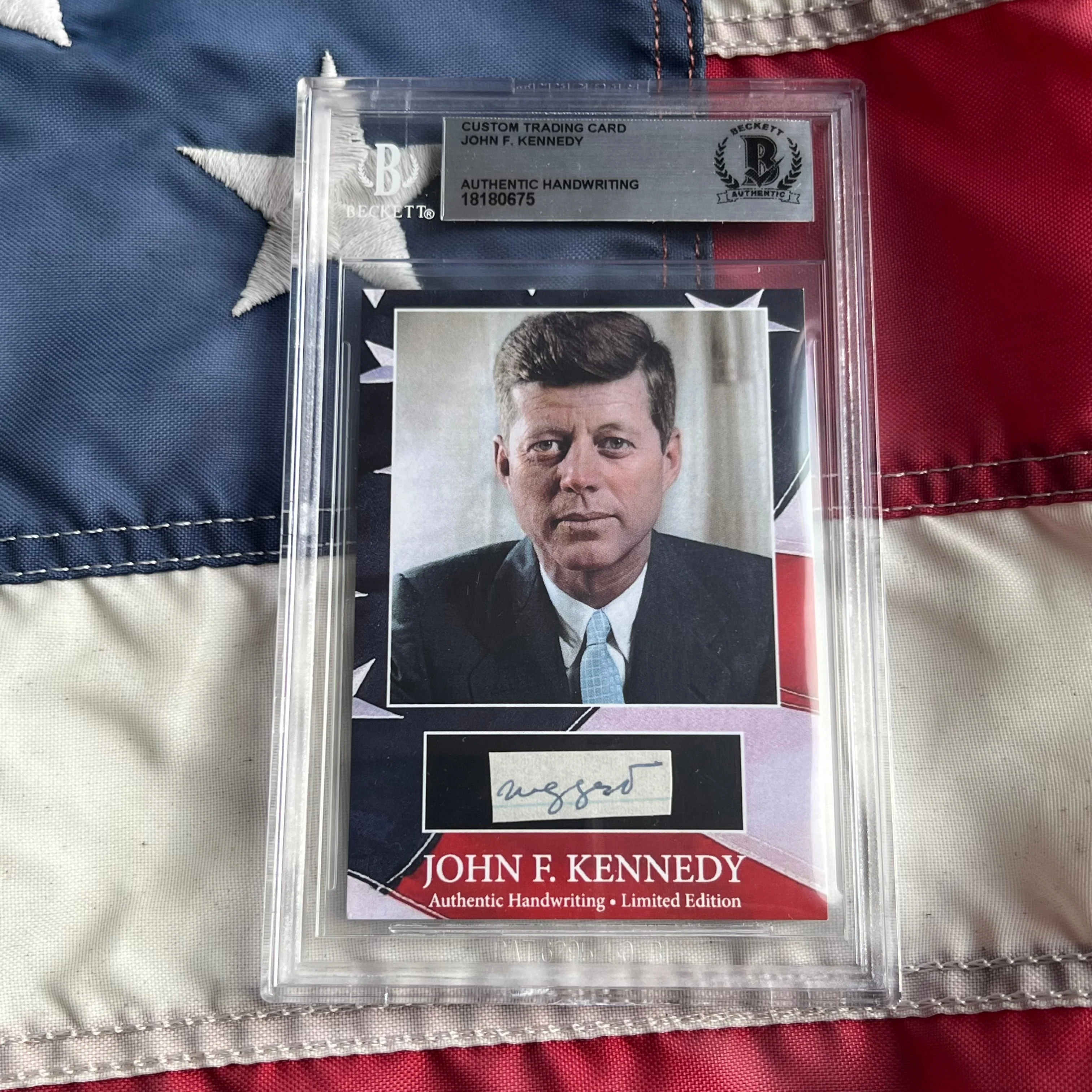 John F. Kennedy Handwritten Word Cut from a Autograph Letter Signed - Image 16