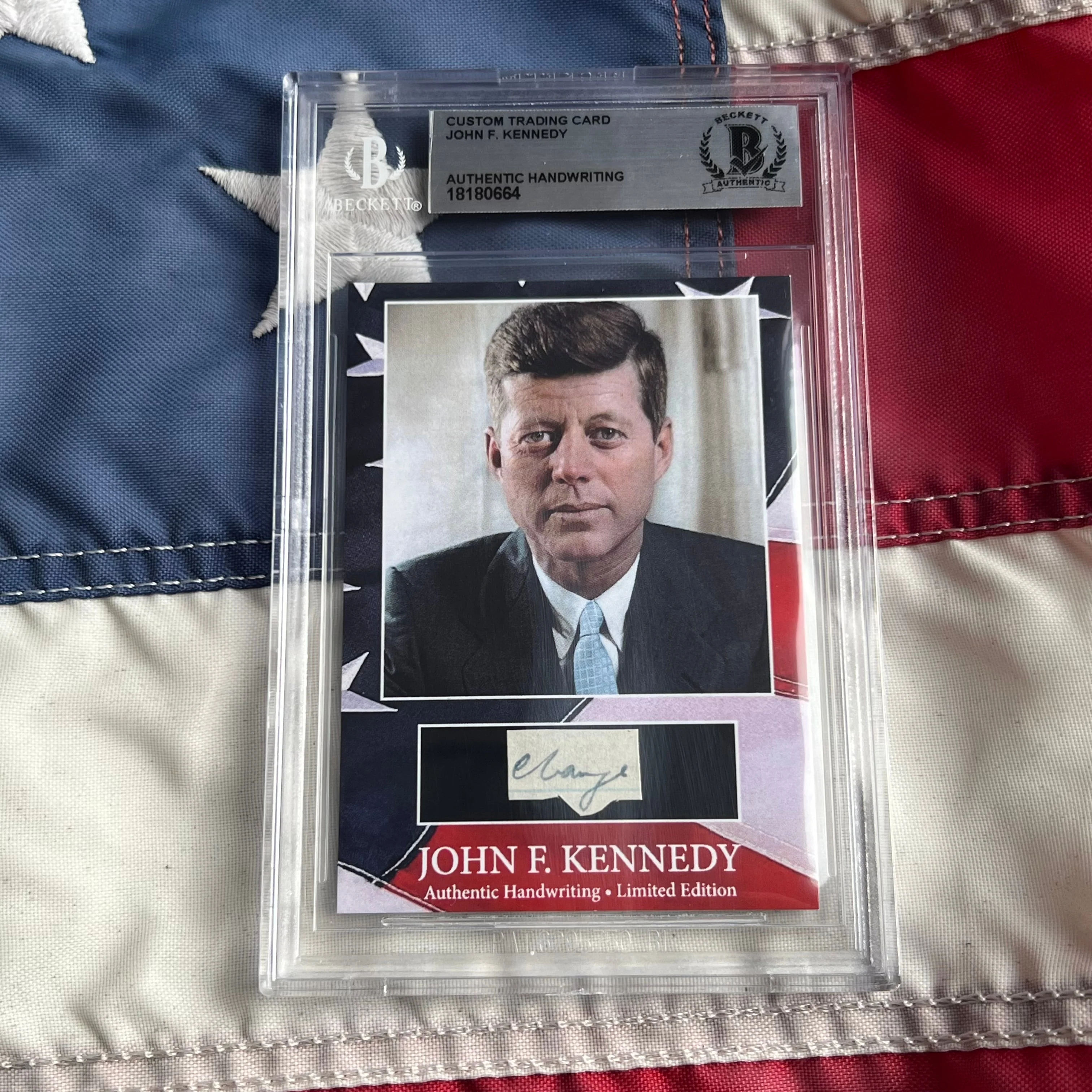 John F. Kennedy Handwritten Word Cut from a Autograph Letter Signed - Image 17