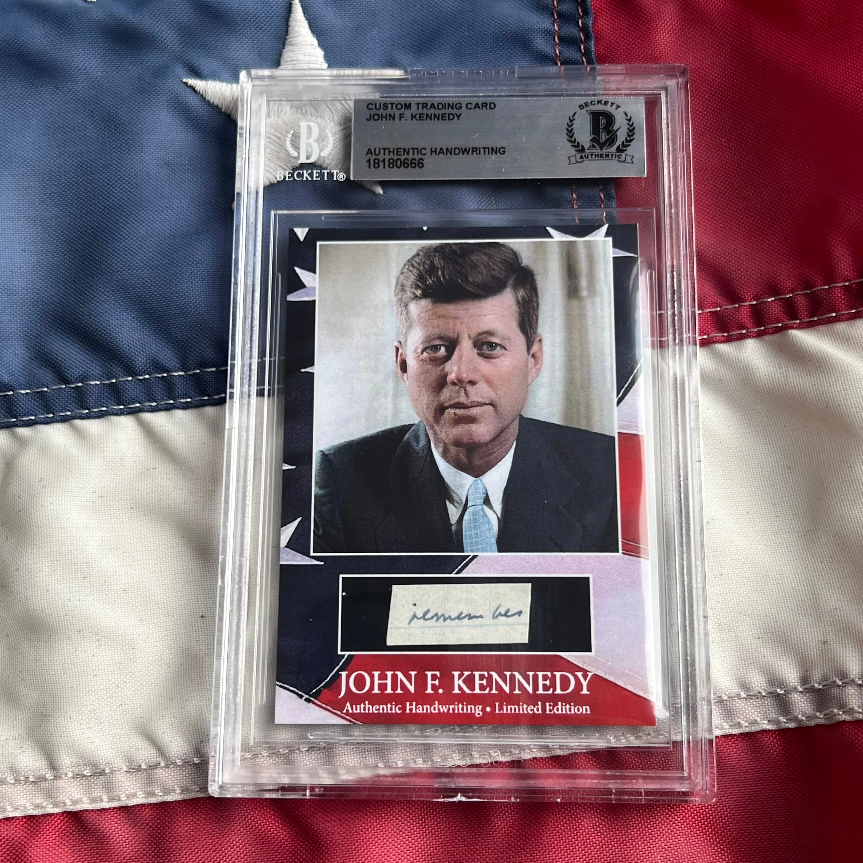 John F. Kennedy Handwritten Word Cut from a Autograph Letter Signed - Image 18
