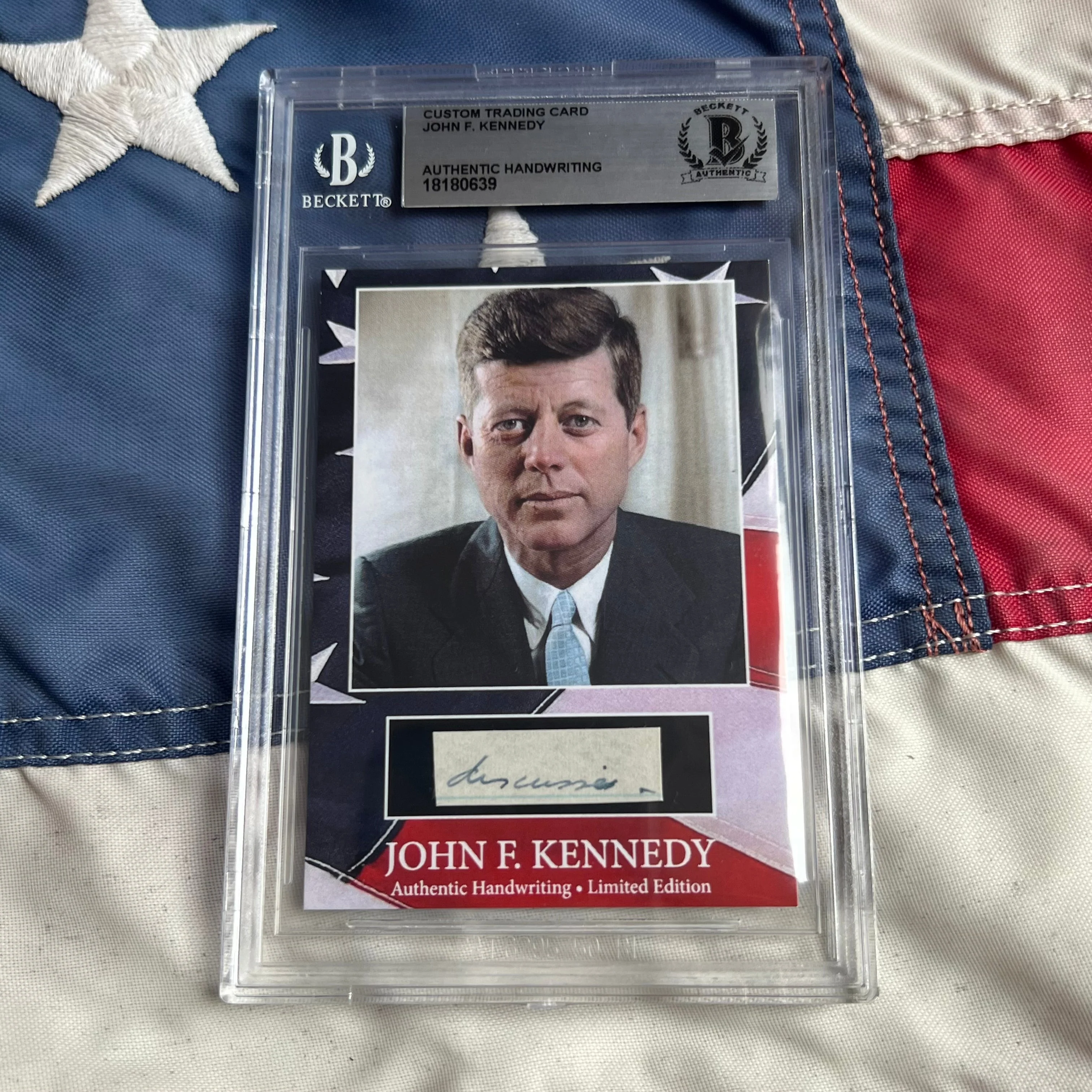 John F. Kennedy Handwritten Word Cut from a Autograph Letter Signed - Image 7