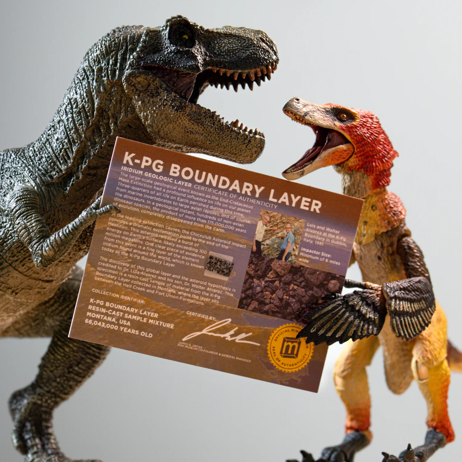 K-Pg Boundary Layer - Death of the Dinosaurs - Display Card - Image 4