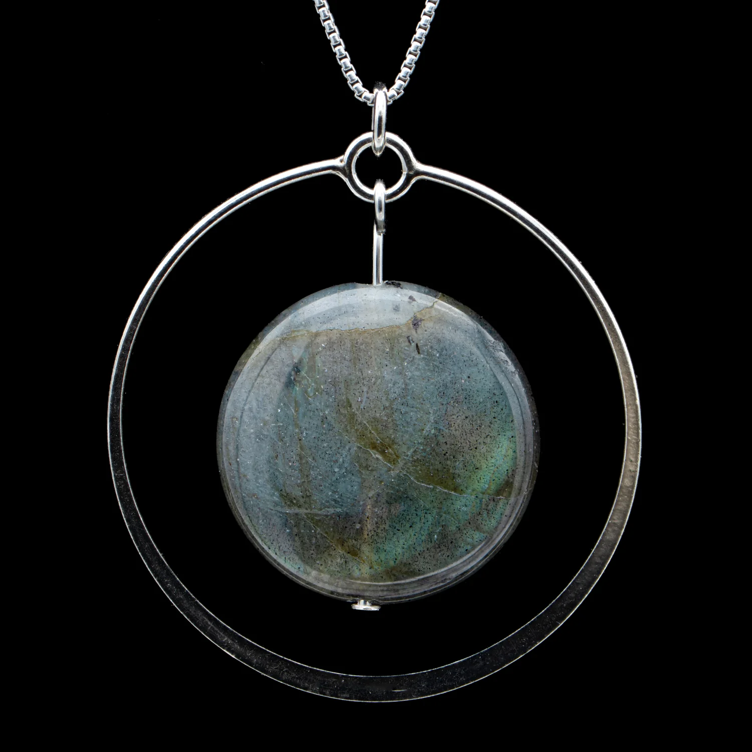 Labradorite Eclipse Pendant - Image 12