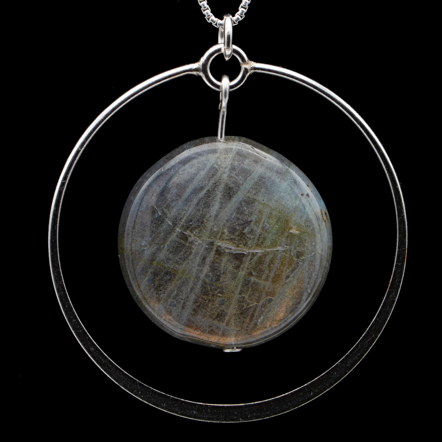 Labradorite Eclipse Pendant - Image 16