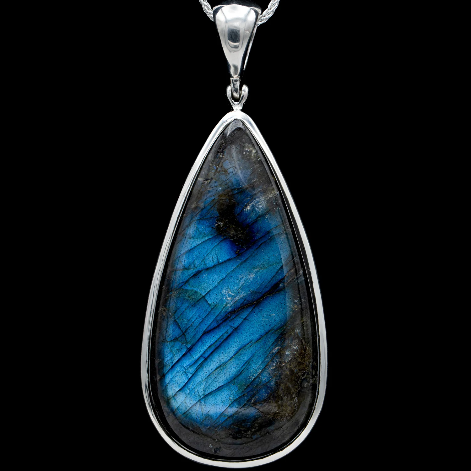 Labradorite Pendant - SOLD 2.09" - Image 2