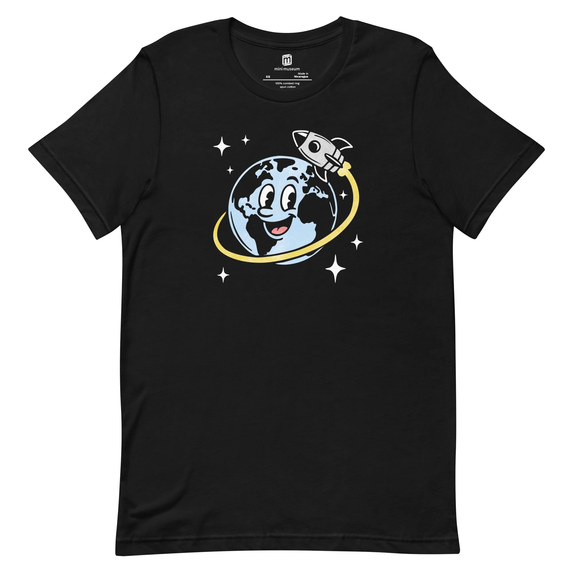 Let's Go to Space Distressed T-Shirt