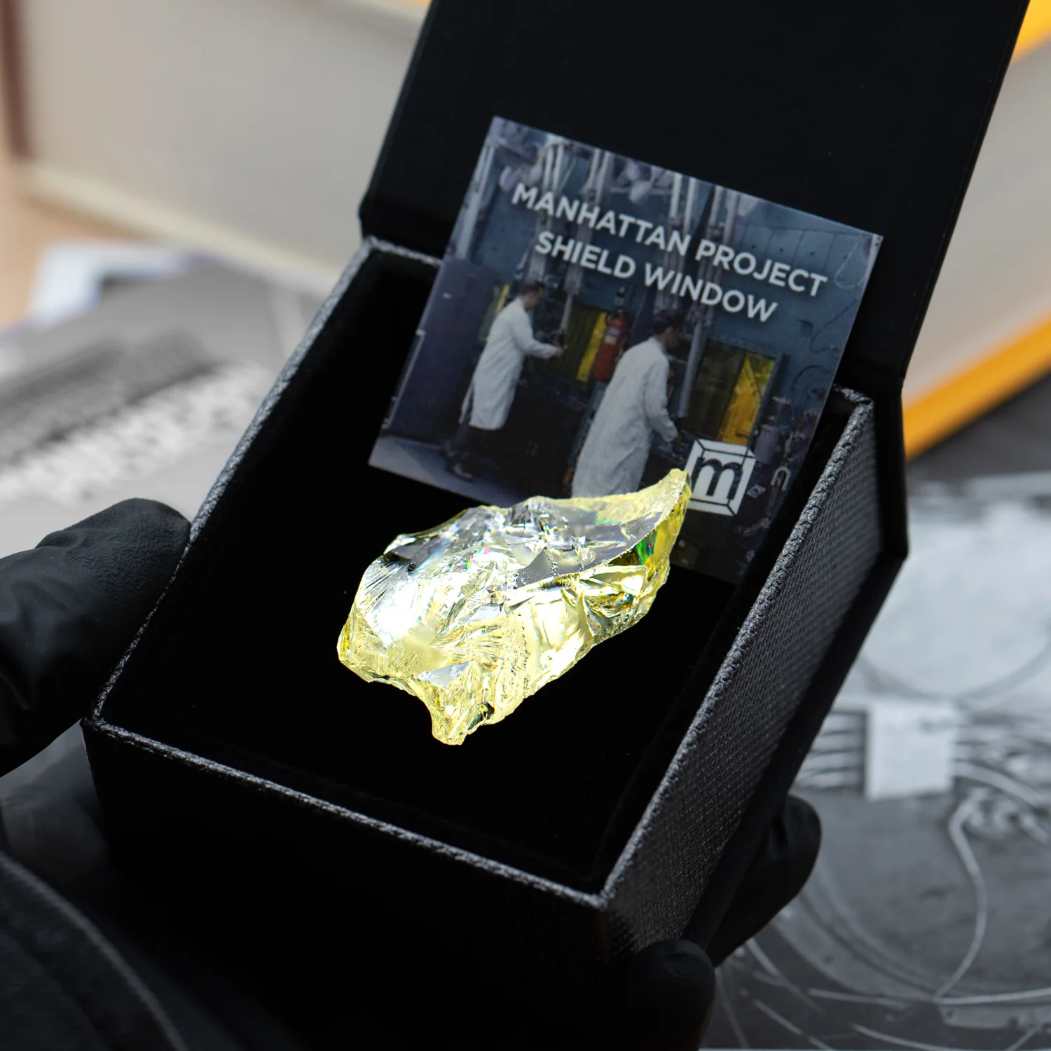 Manhattan Project Shield Window Fragment