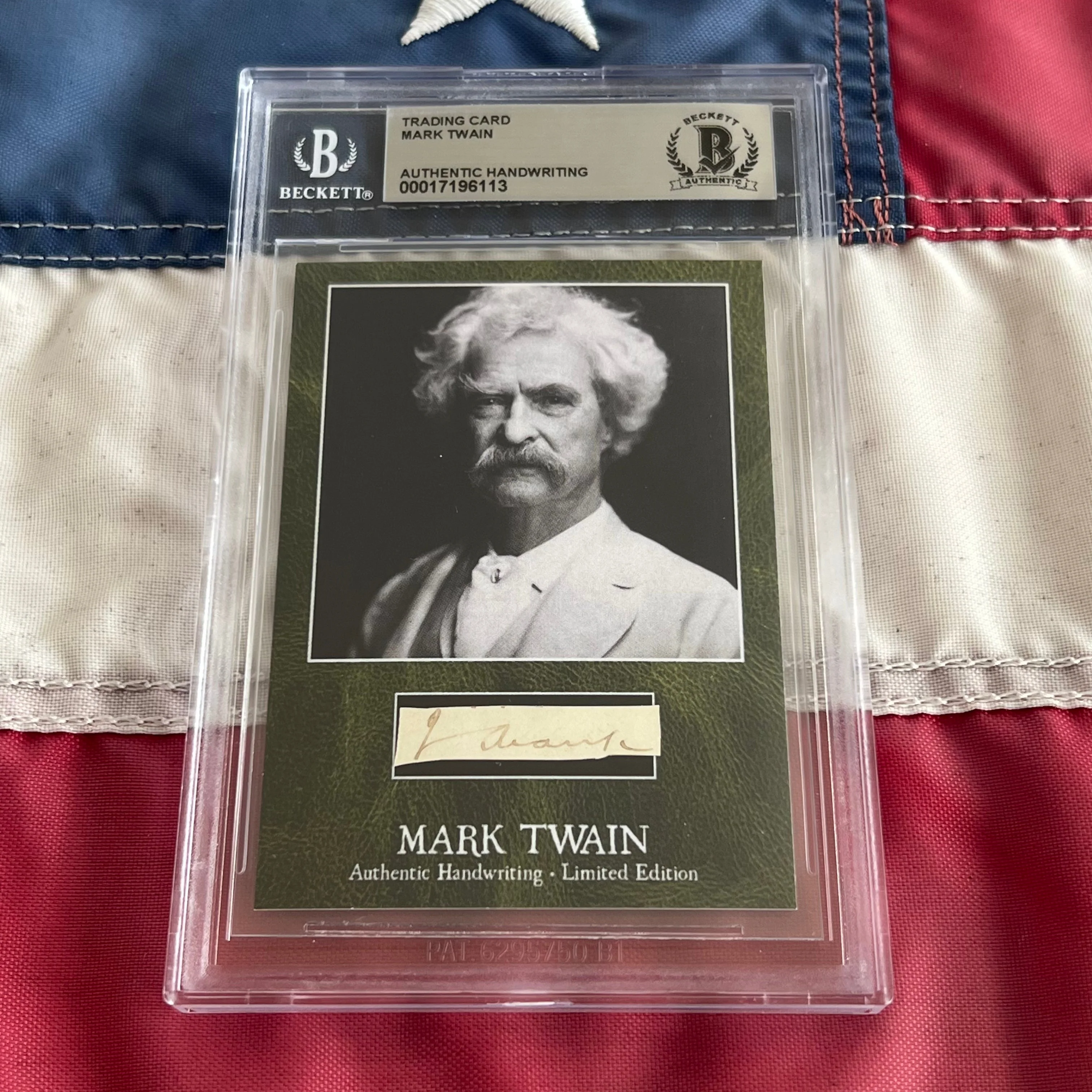 Mark Twain / Samuel L. Clemens Beckett Encapsulated Handwriting Removed from an Autograph Letter Signed - Image 12