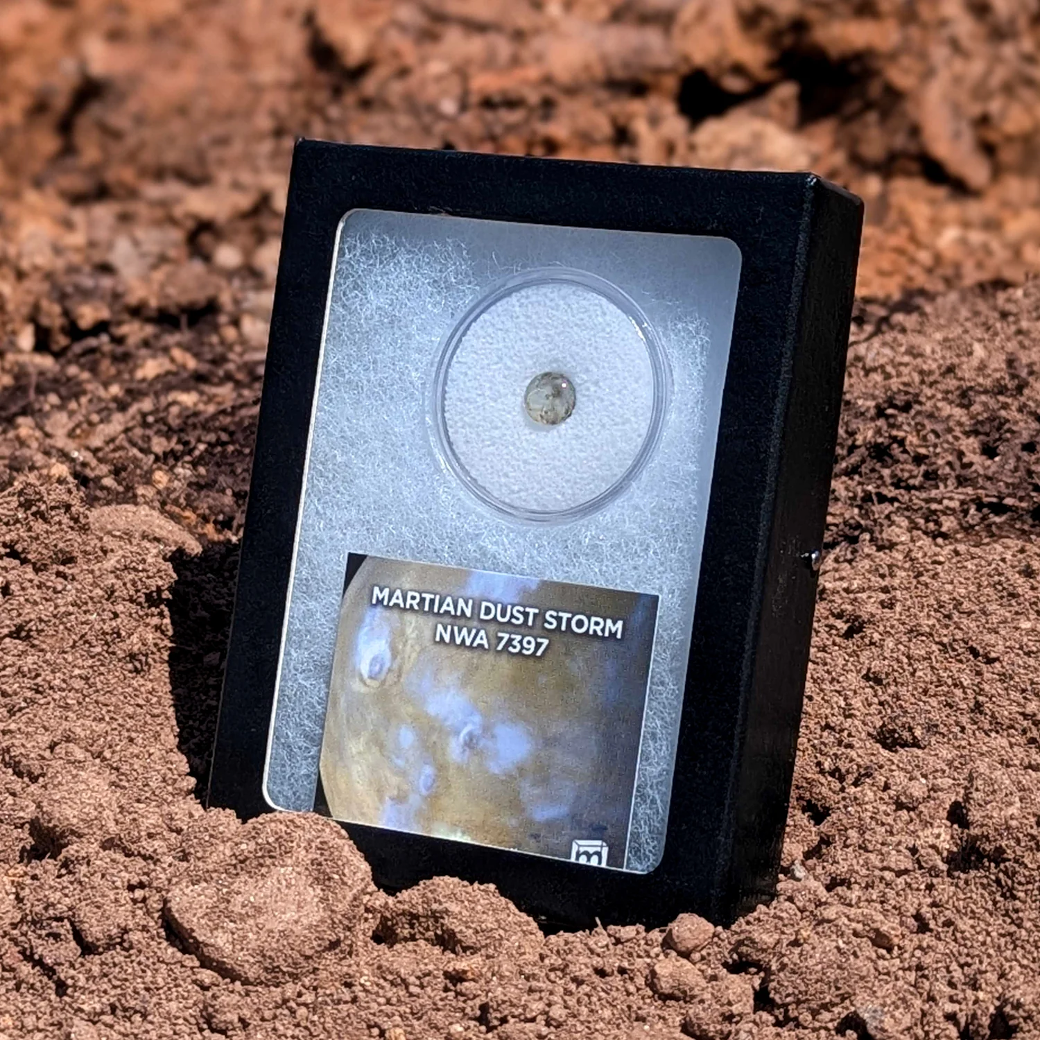Martian Dust Storm NWA 7397 - Martian Meteorite