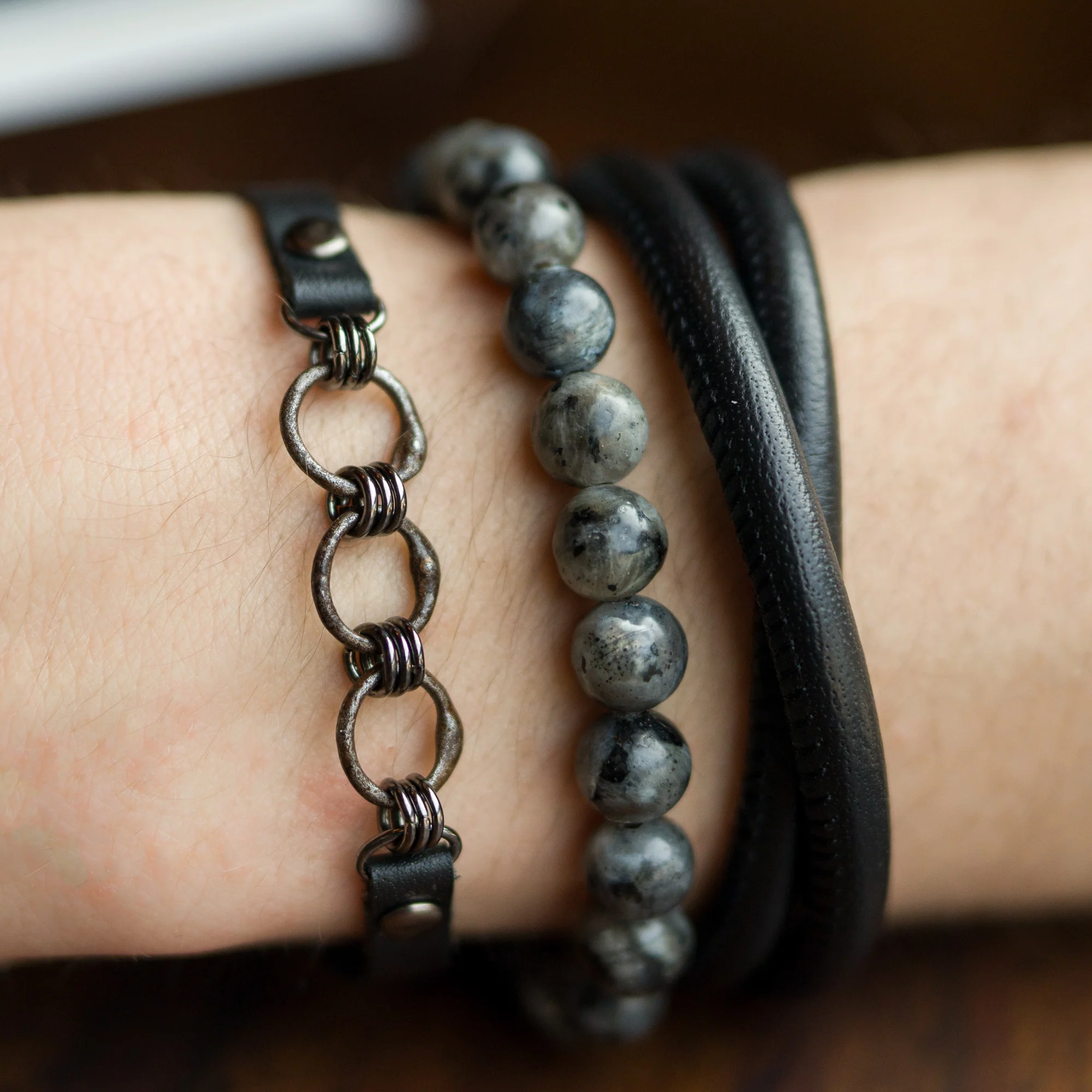 Medieval Chain Mail Bracelet - Image 6