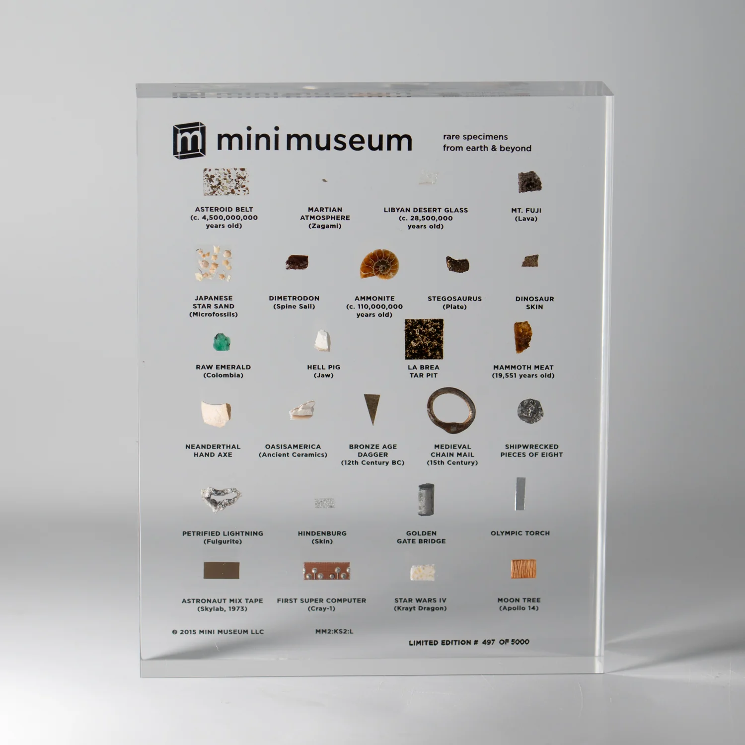 Mini Museum Out of the Vault - Second Edition ID #497 (LARGE - 26 Specimens) - Image 6
