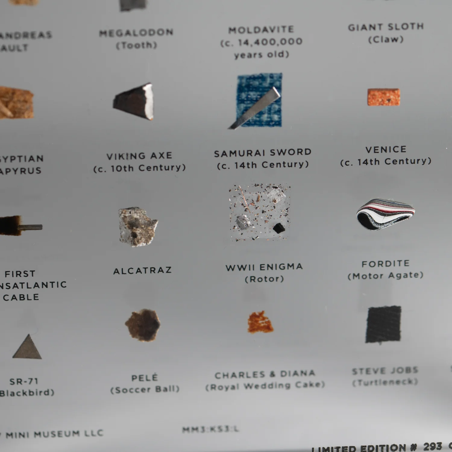 Mini Museum Out of the Vault - Third Edition ID #293 (LARGE - 29 Specimens) - Image 13