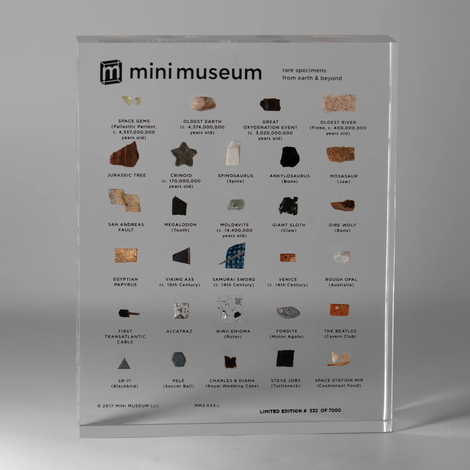 Mini Museum Out of the Vault - Third Edition ID #332 (LARGE - 29 Specimens) - Image 6