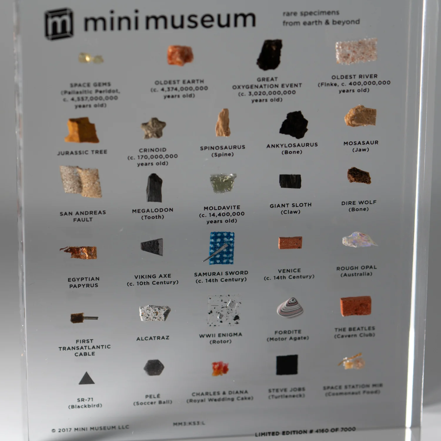 Mini Museum Out of the Vault - Third Edition ID #4160 (LARGE - 29 Specimens) - Image 7