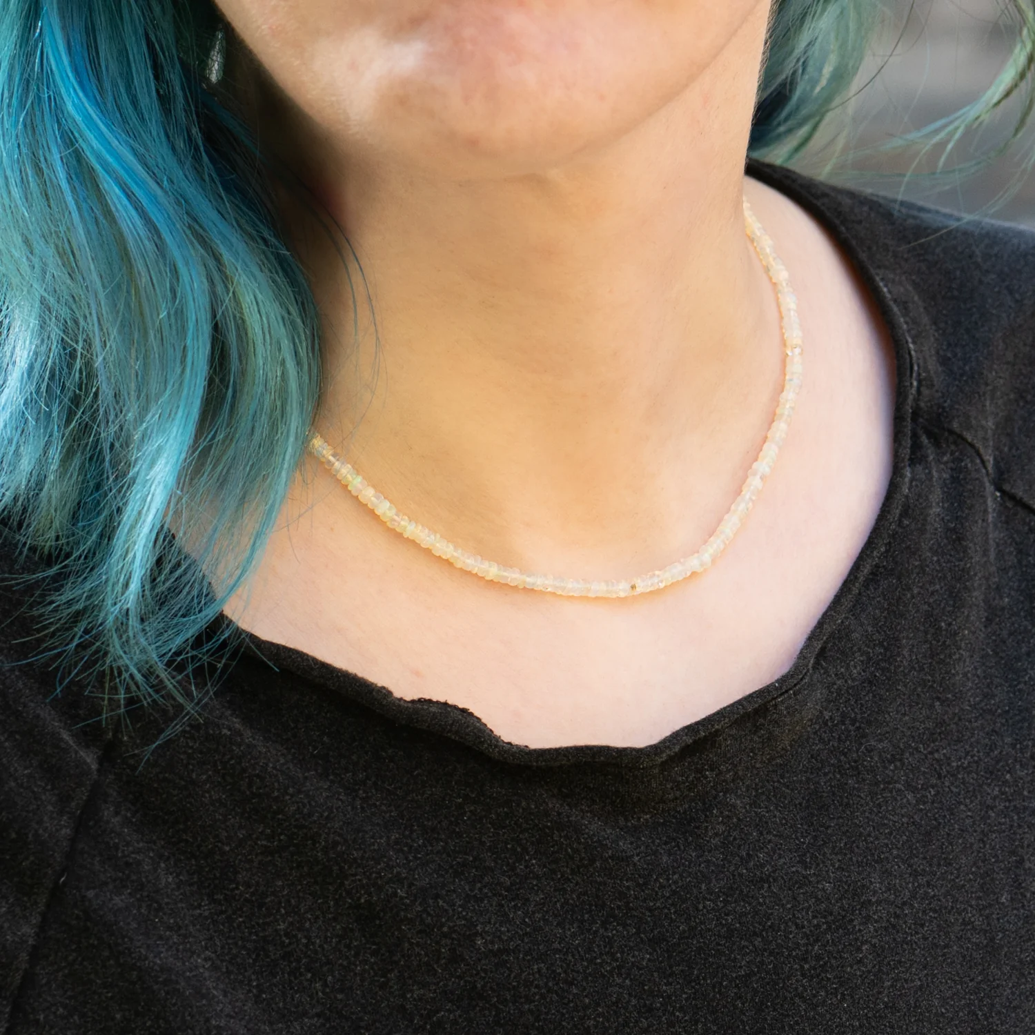 Opal Beaded Choker - Image 3