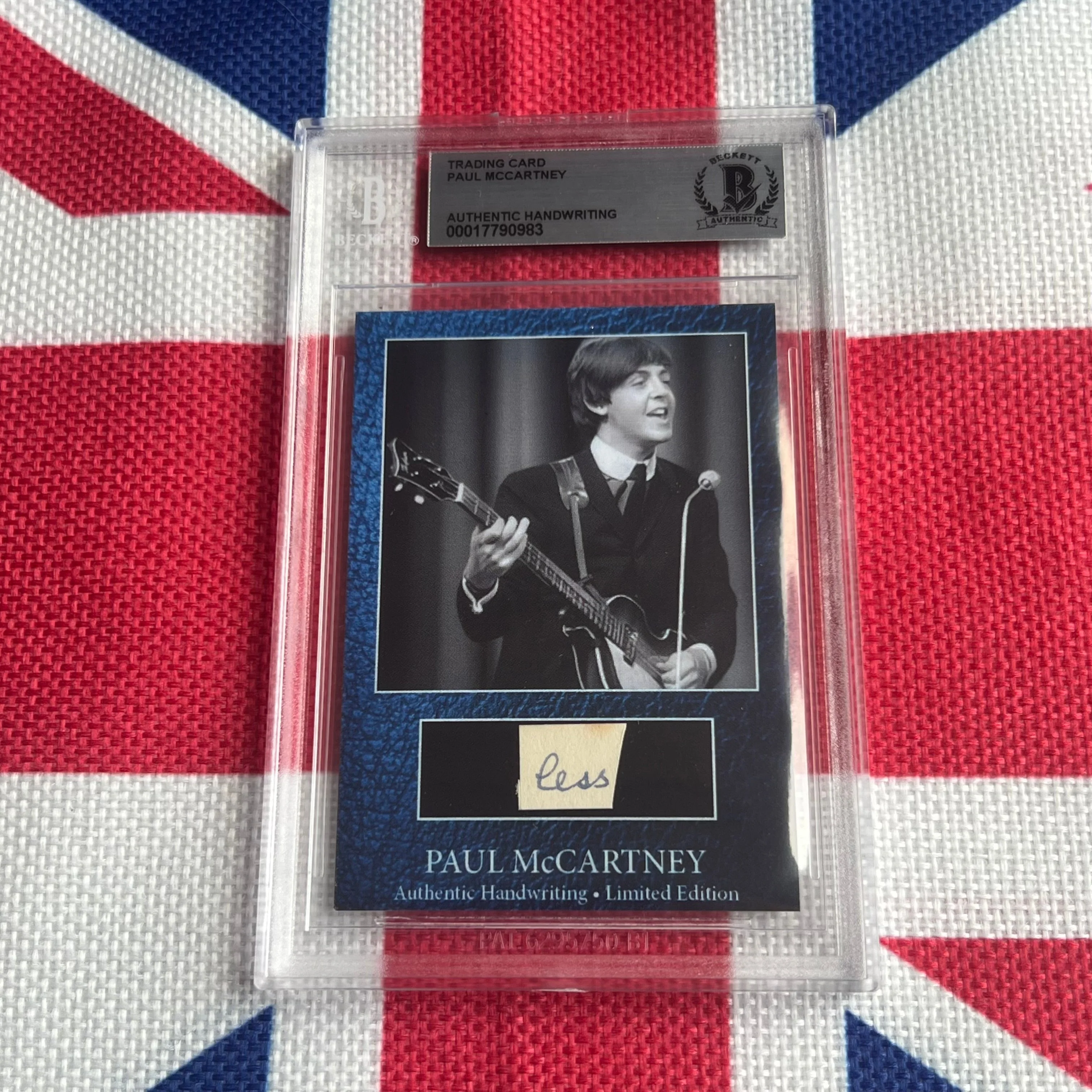 Paul McCartney Beckett Handwriting - Removed From His Highschool Notebook - Image 12