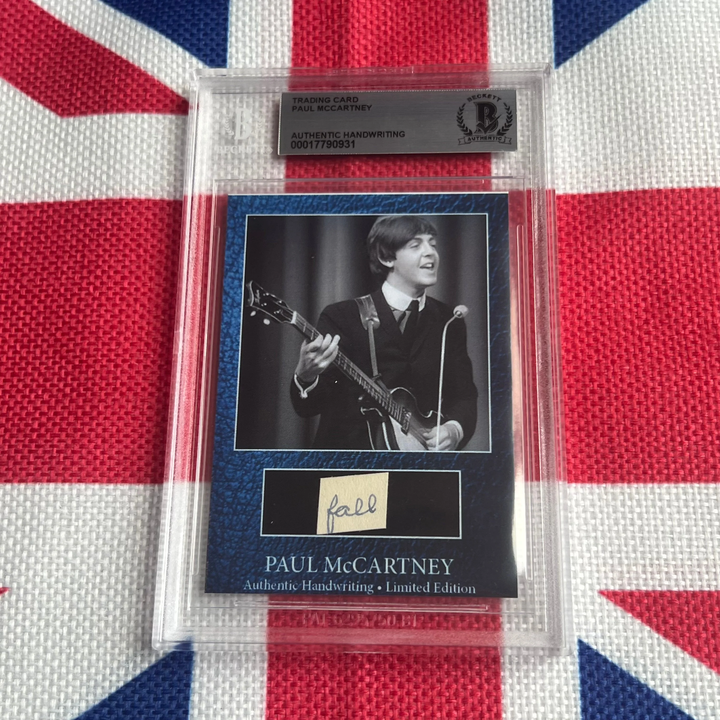 Paul McCartney Beckett Handwriting - Removed From His Highschool Notebook - Image 14