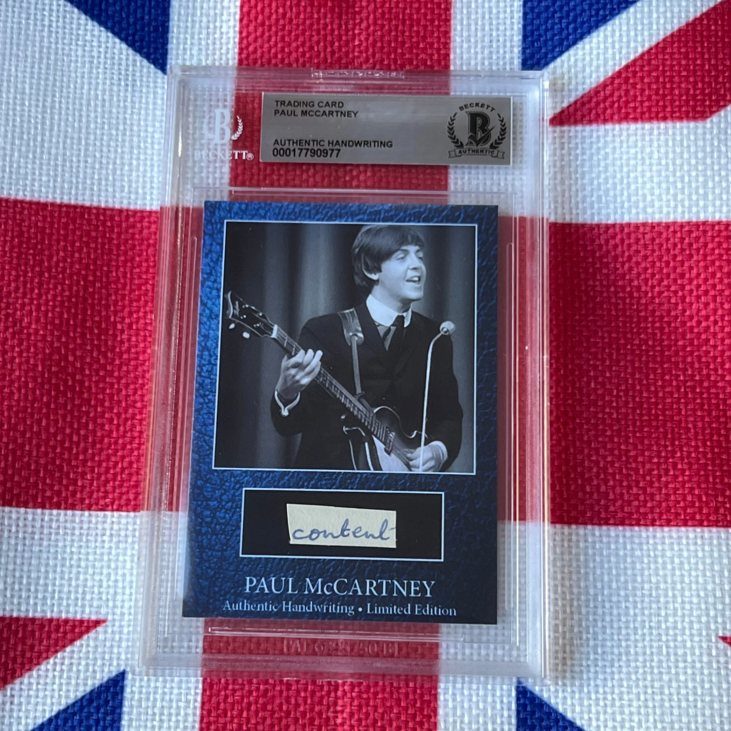 Paul McCartney Beckett Handwriting - Removed From His Highschool Notebook - Image 18