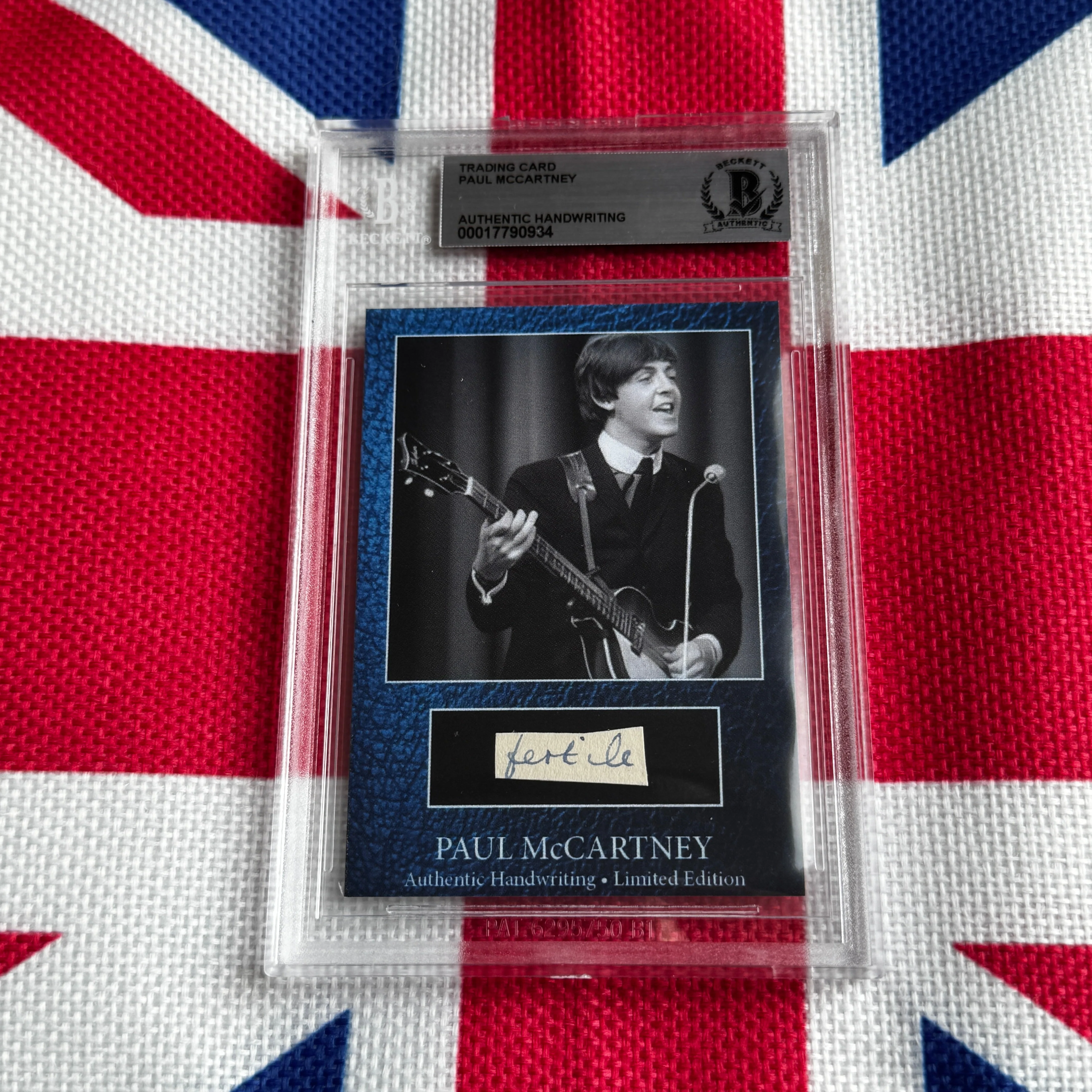 Paul McCartney Beckett Handwriting - Removed From His Highschool Notebook - Image 23
