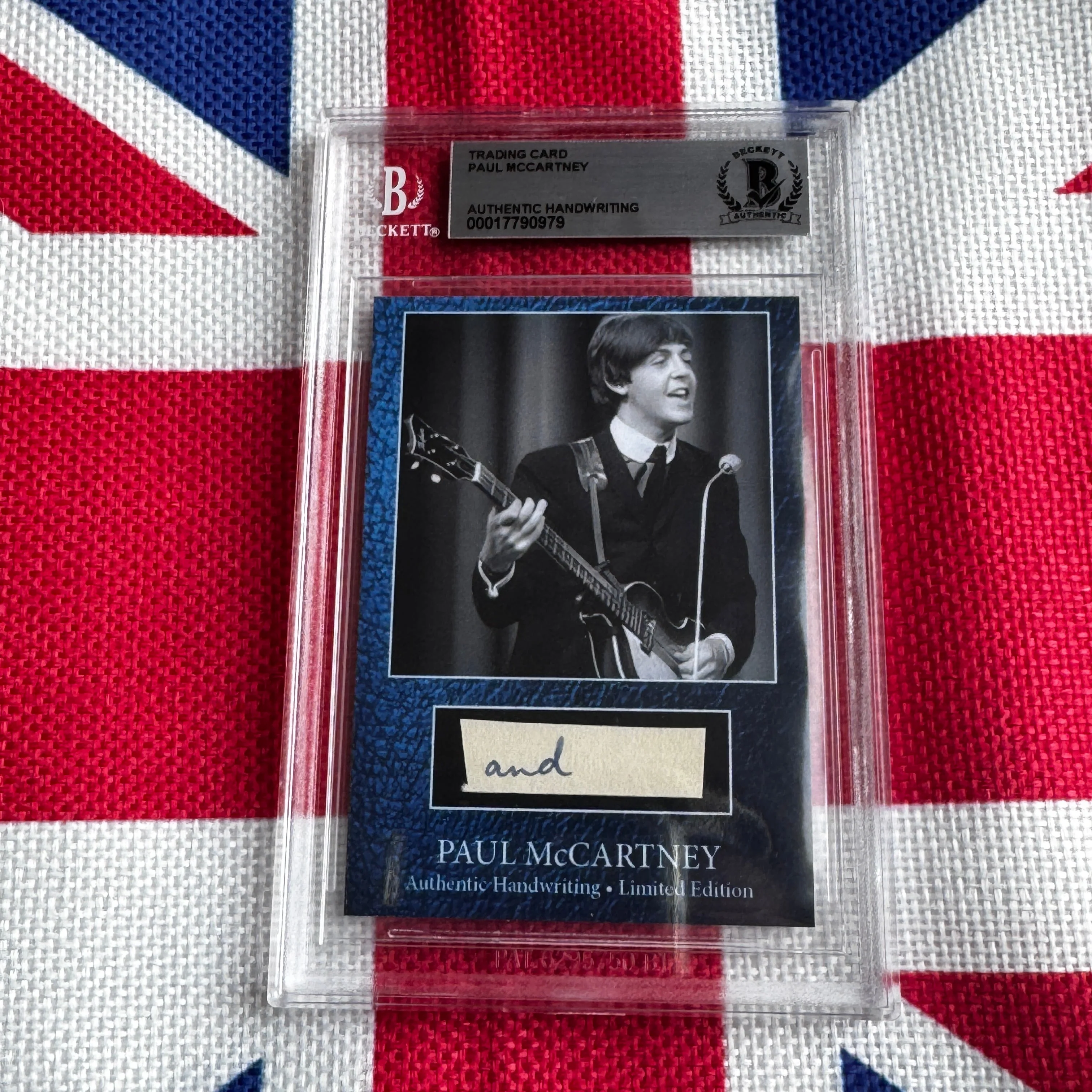 Paul McCartney Beckett Handwriting - Removed From His Highschool Notebook - Image 24