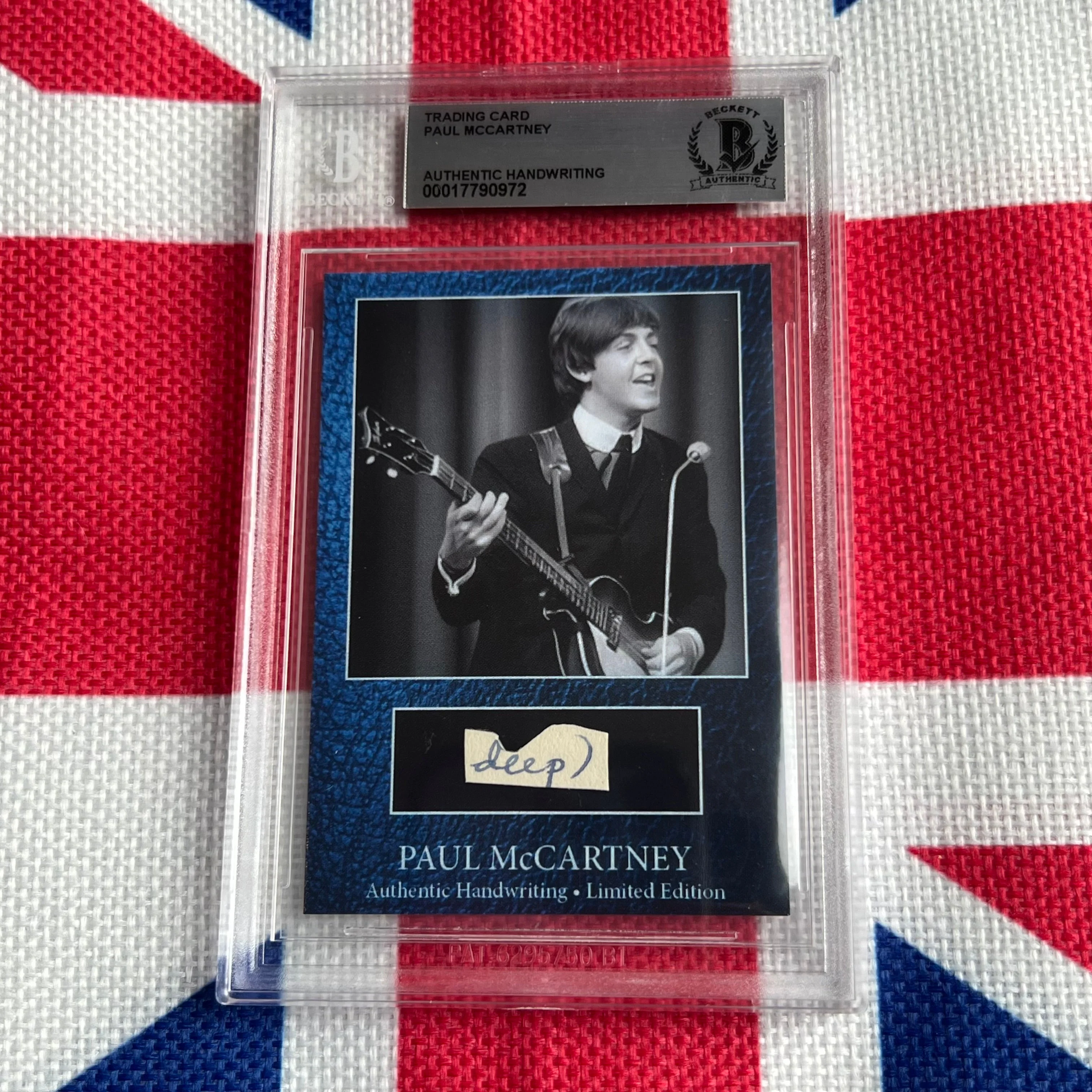 Paul McCartney Beckett Handwriting - Removed From His Highschool Notebook - Image 30