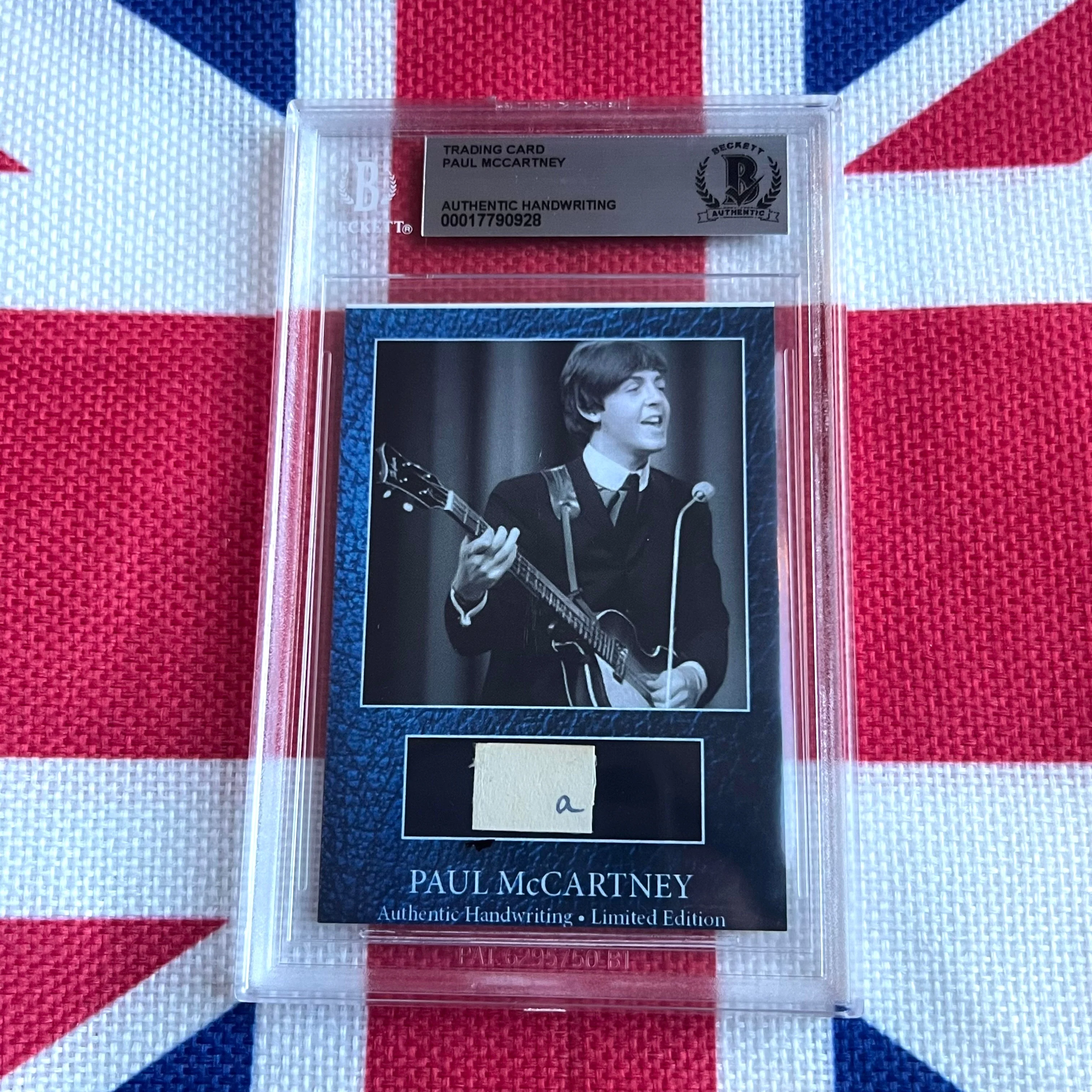 Paul McCartney Beckett Handwriting - Removed From His Highschool Notebook - Image 36