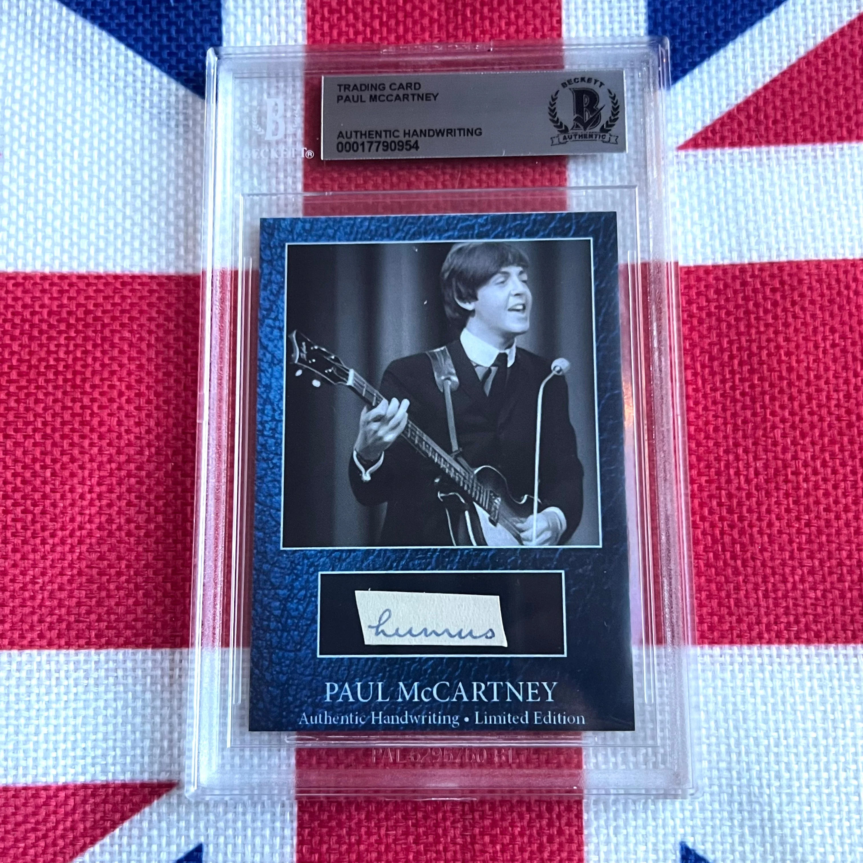 Paul McCartney Beckett Handwriting - Removed From His Highschool Notebook - Image 38
