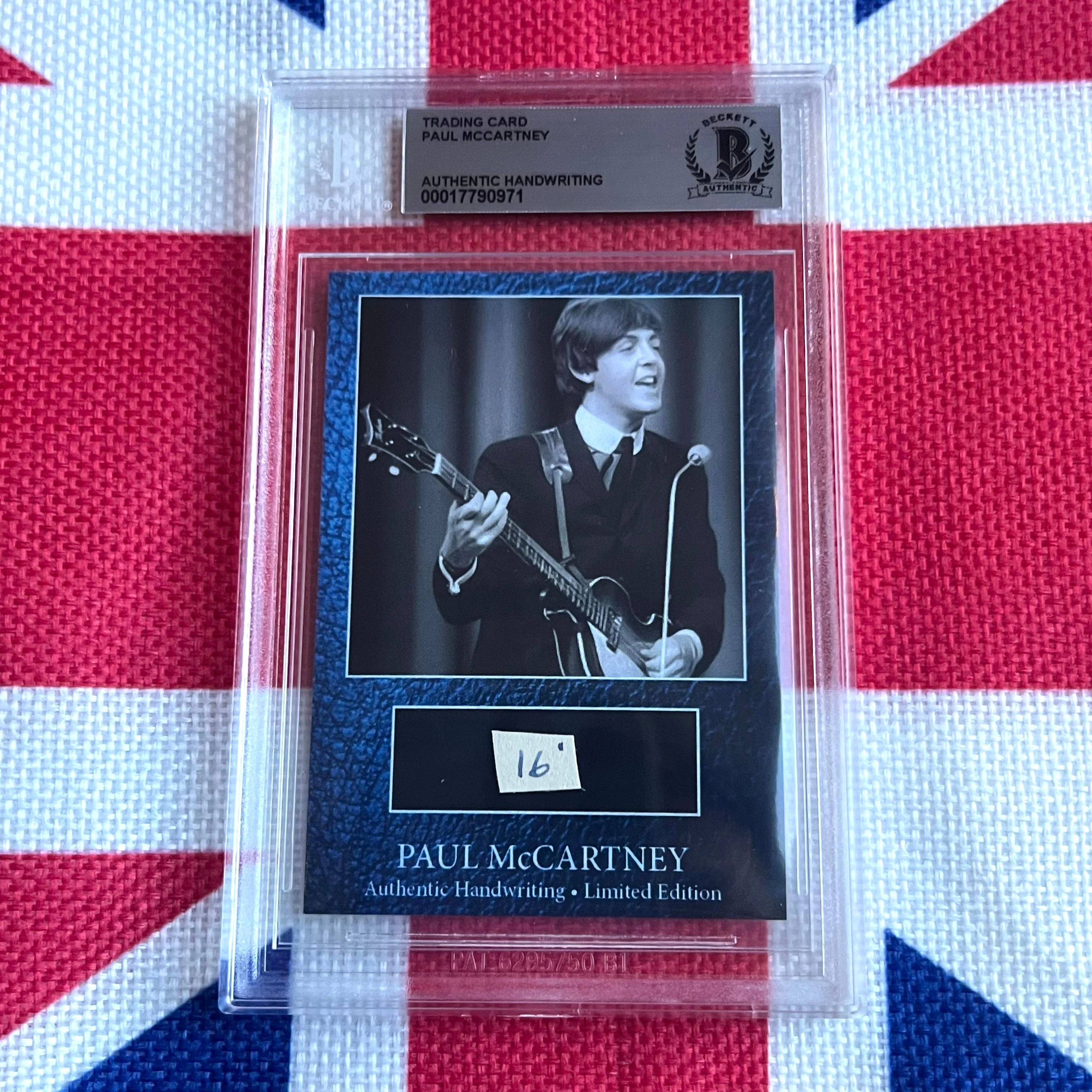 Paul McCartney Beckett Handwriting - Removed From His Highschool Notebook - Image 39