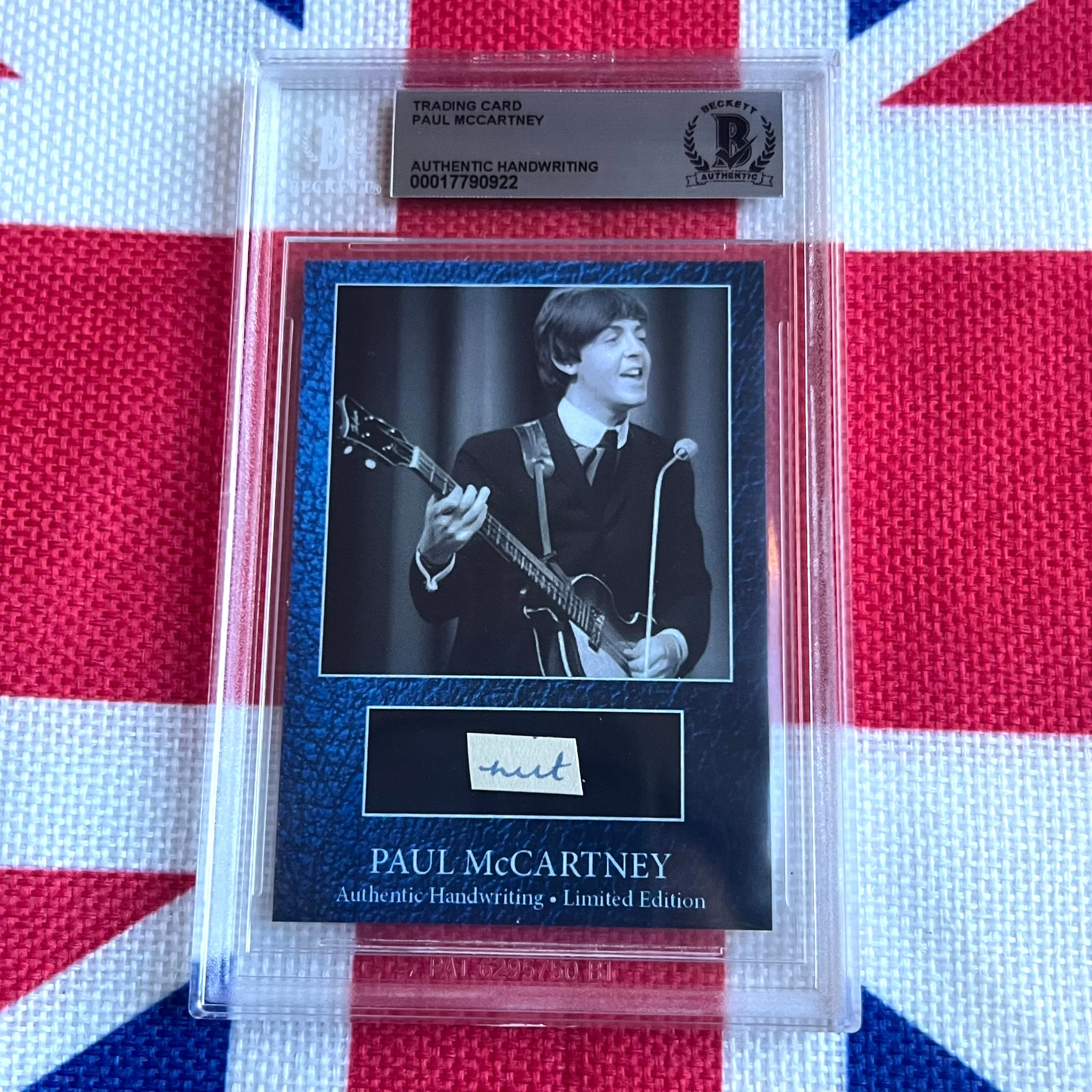 Paul McCartney Beckett Handwriting - Removed From His Highschool Notebook - Image 41