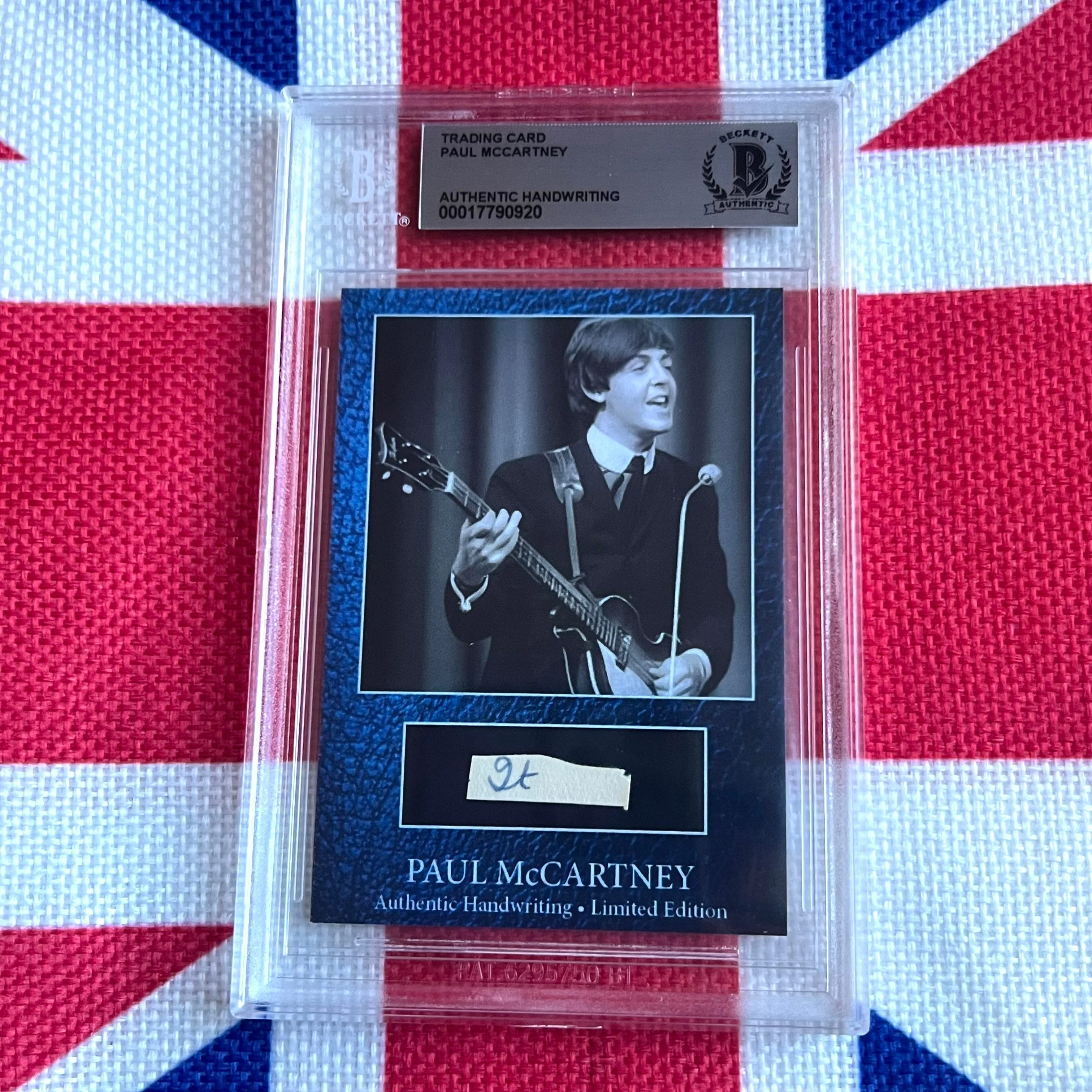 Paul McCartney Beckett Handwriting - Removed From His Highschool Notebook - Image 43