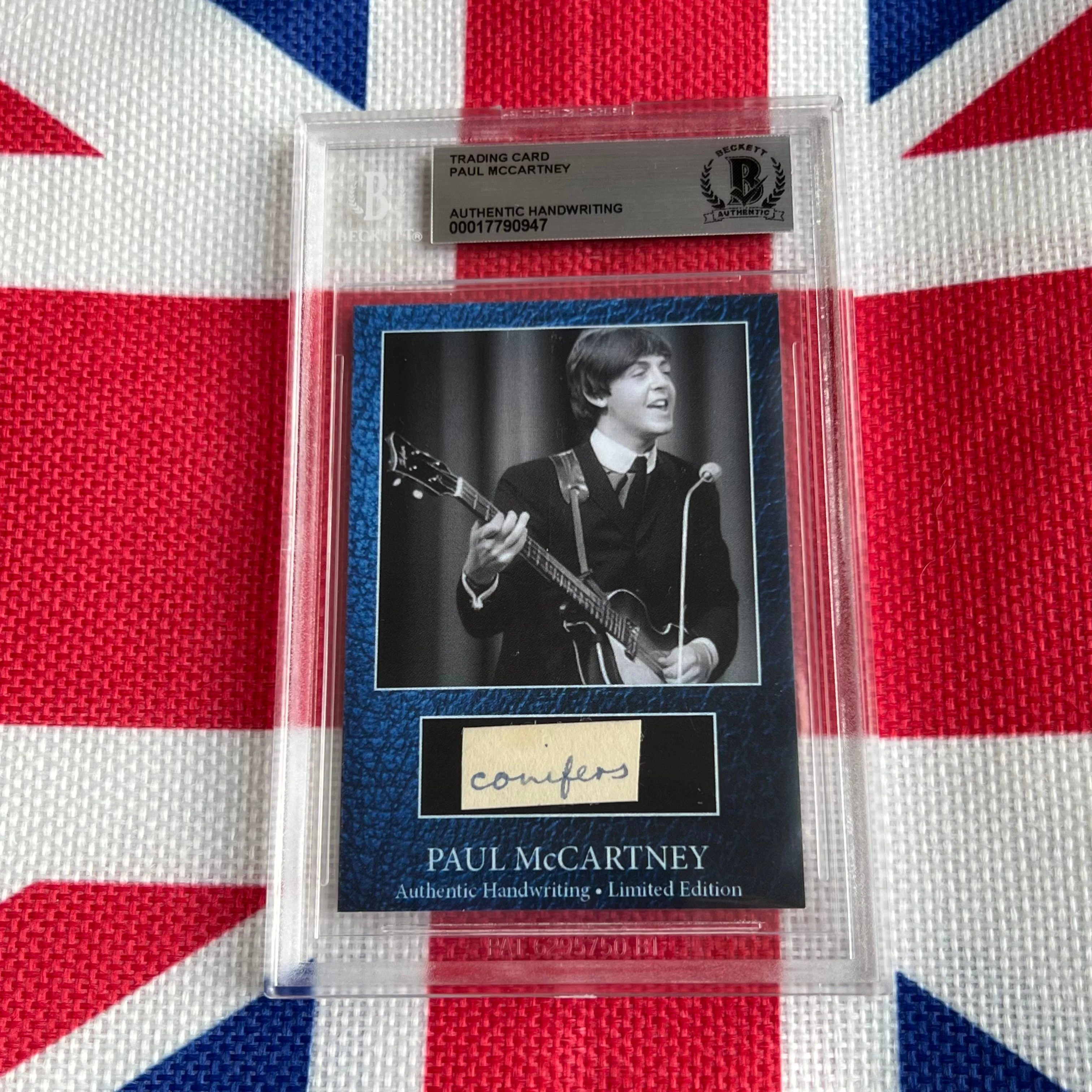 Paul McCartney Beckett Handwriting - Removed From His Highschool Notebook - Image 47