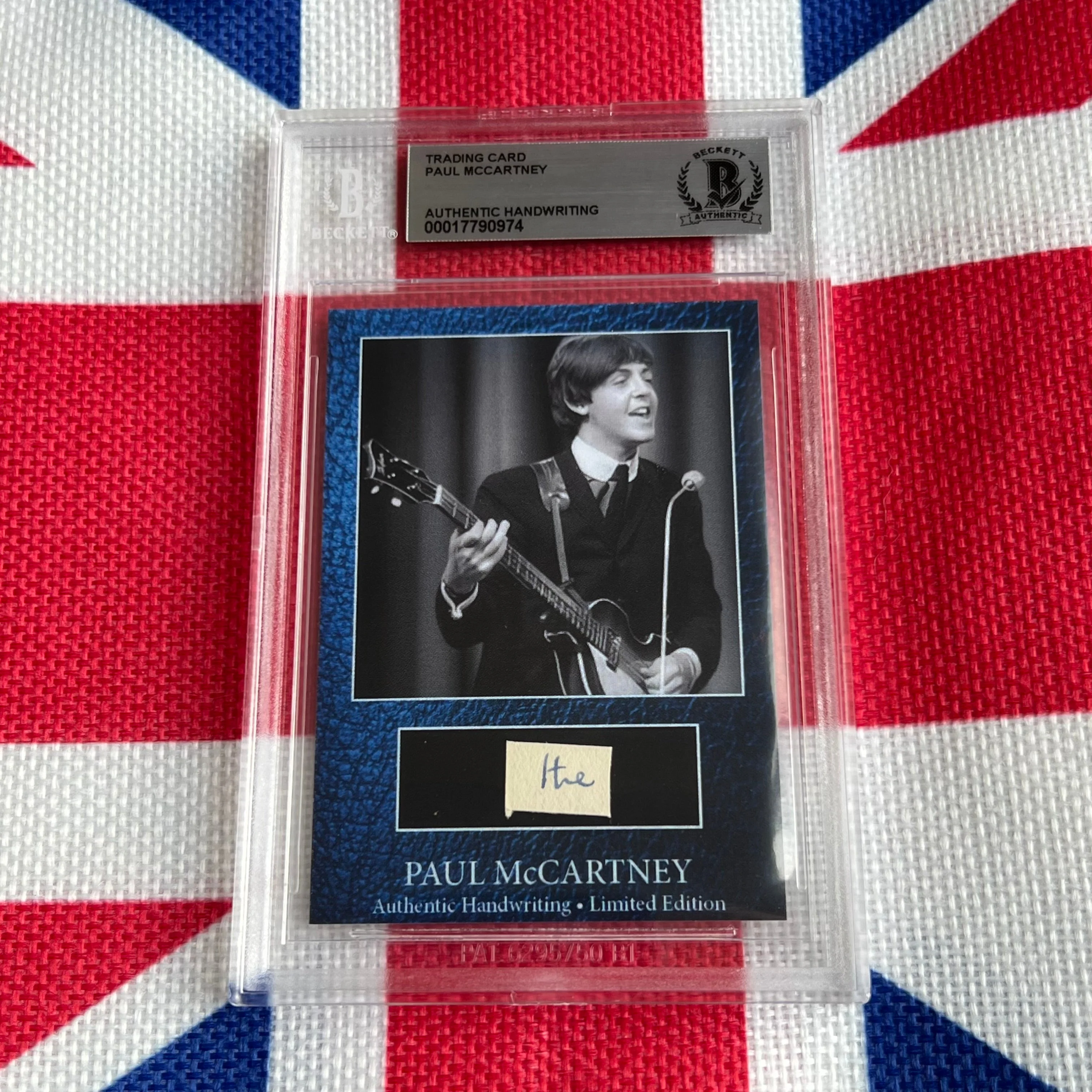 Paul McCartney Beckett Handwriting - Removed From His Highschool Notebook - Image 49