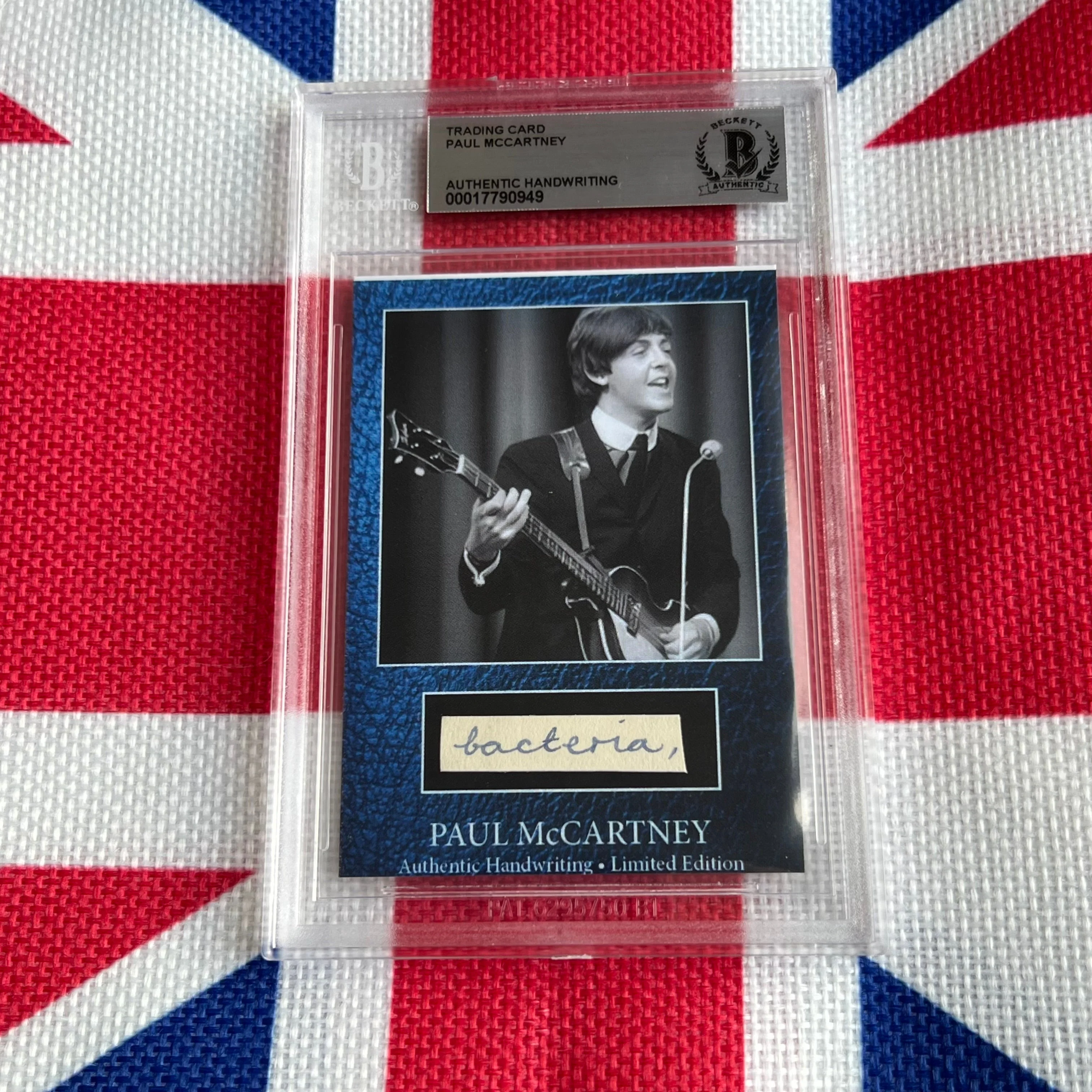 Paul McCartney Beckett Handwriting - Removed From His Highschool Notebook - Image 51