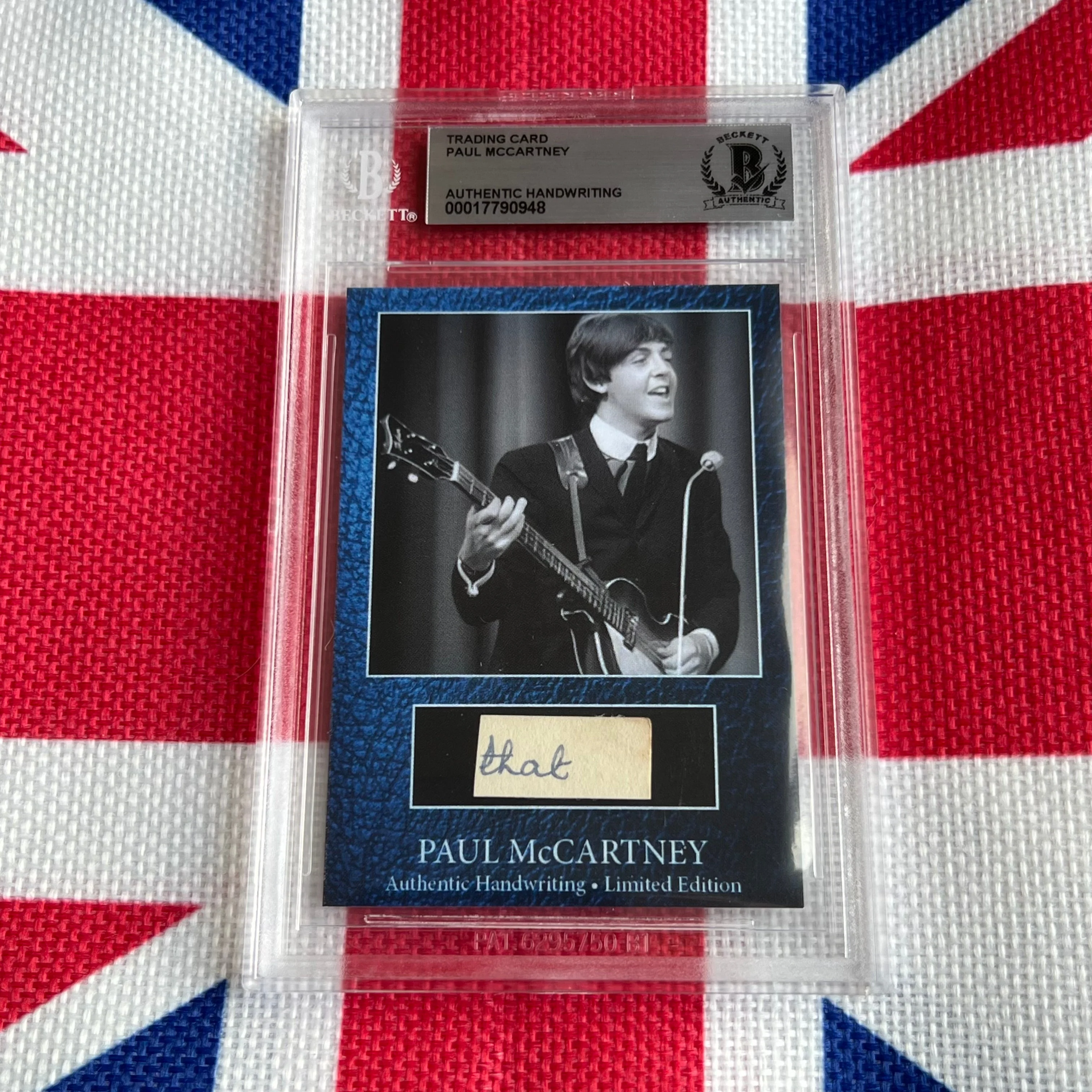 Paul McCartney Beckett Handwriting - Removed From His Highschool Notebook - Image 52