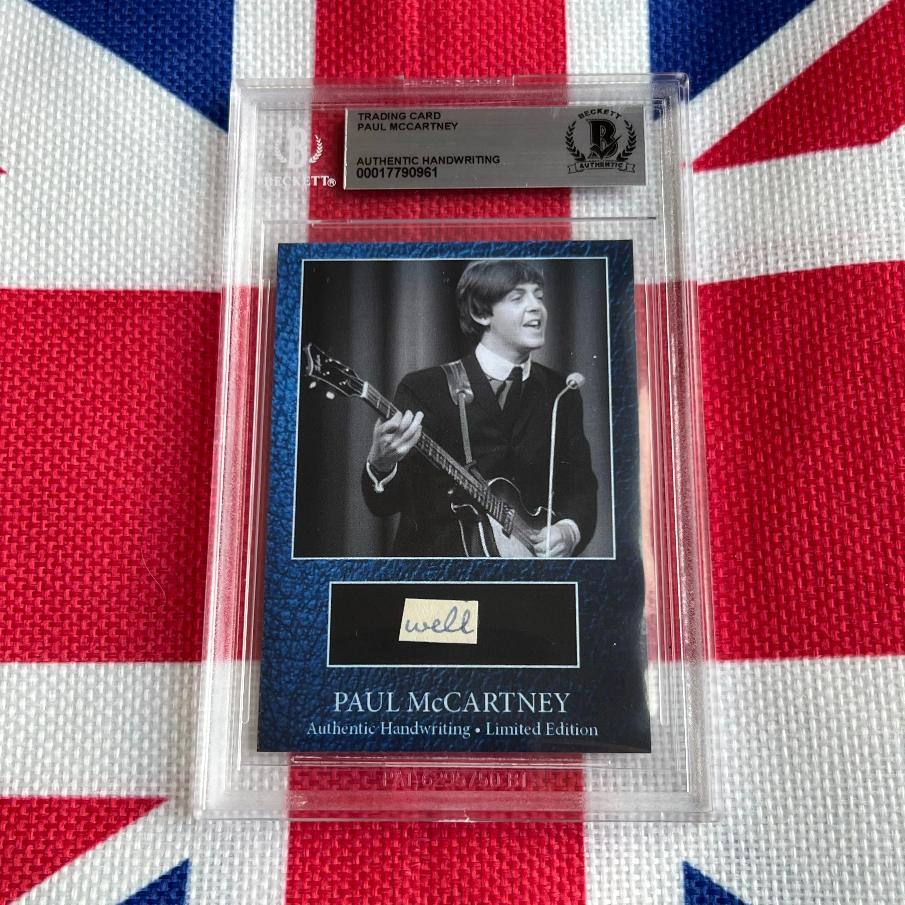 Paul McCartney Beckett Handwriting - Removed From His Highschool Notebook - Image 53