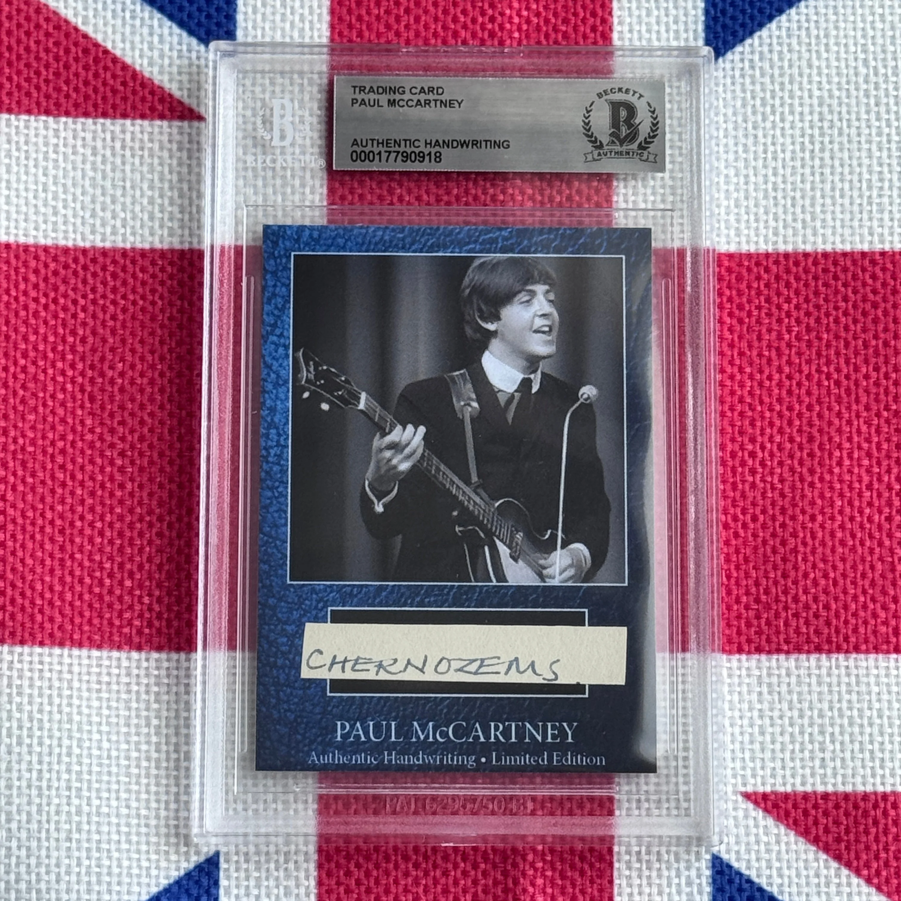 Paul McCartney Beckett Handwriting - Removed From His Highschool Notebook - Image 56