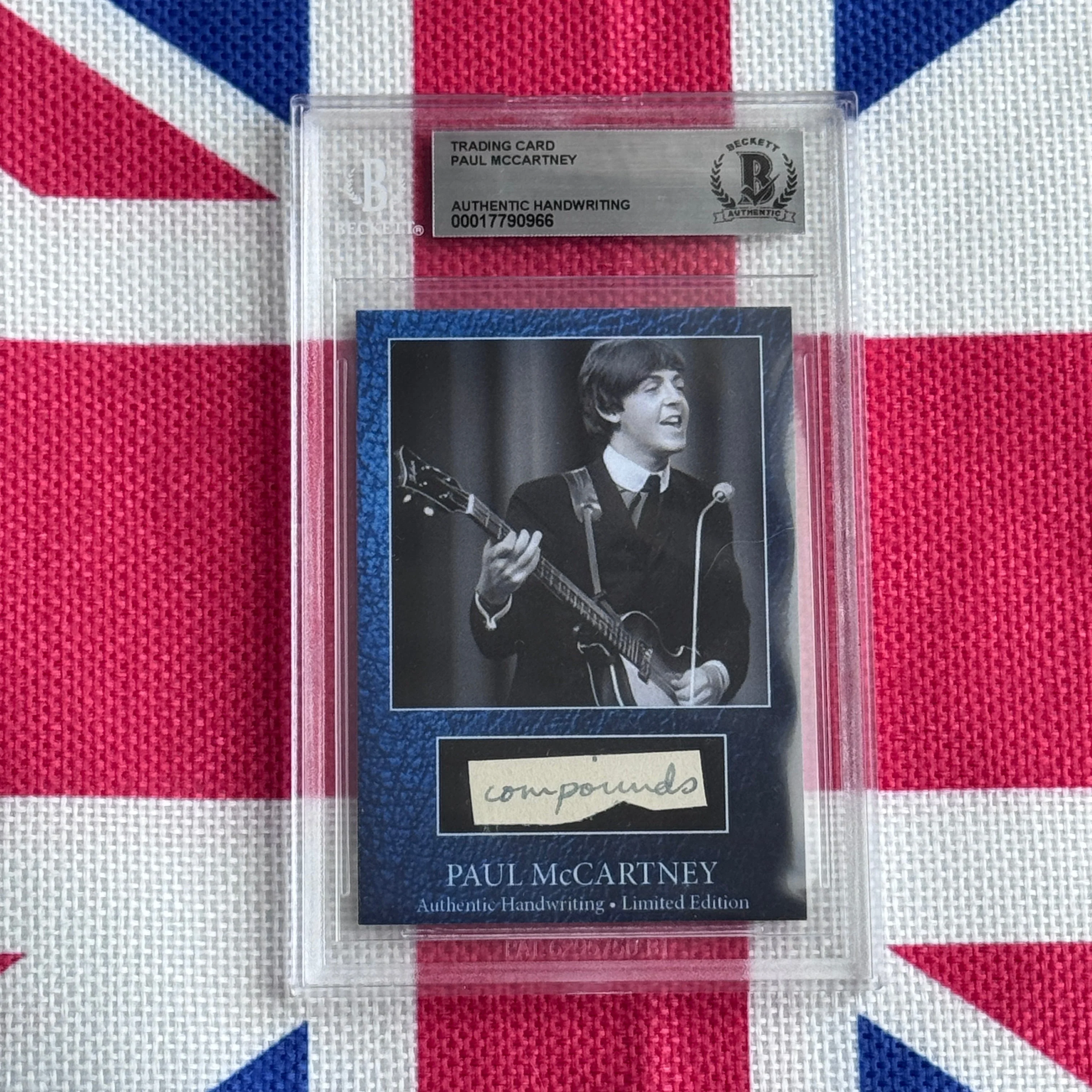 Paul McCartney Beckett Handwriting - Removed From His Highschool Notebook - Image 57