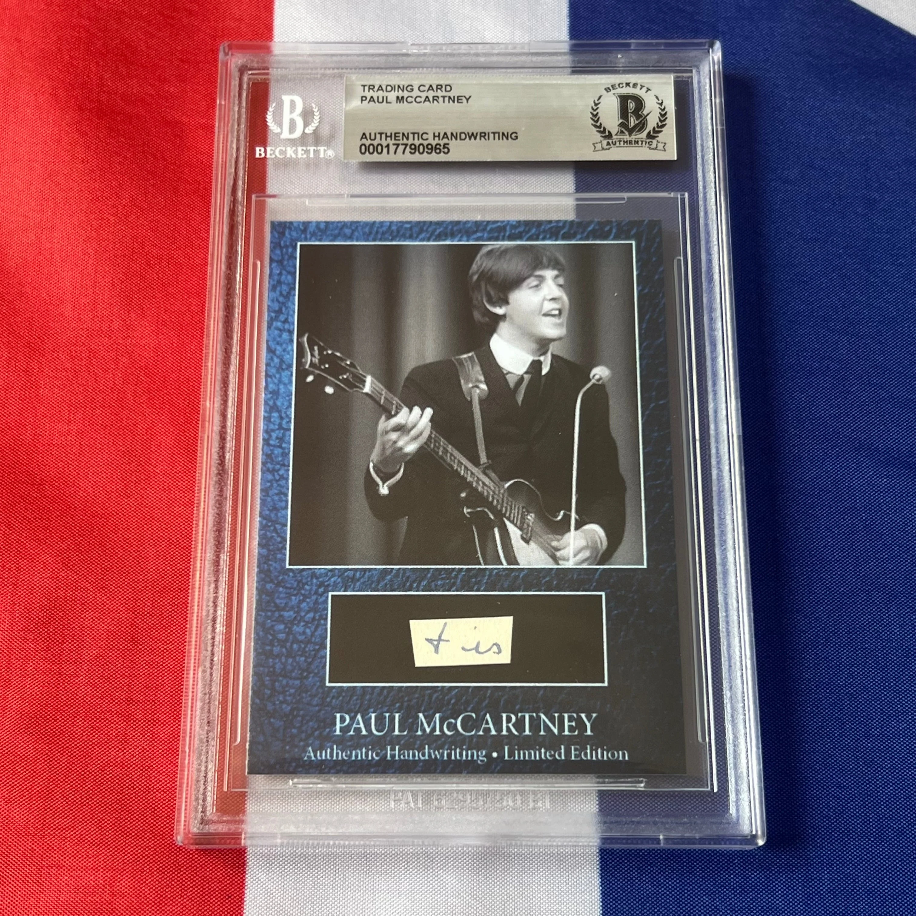 Paul McCartney Beckett Handwriting - Removed From His Highschool Notebook - Image 6