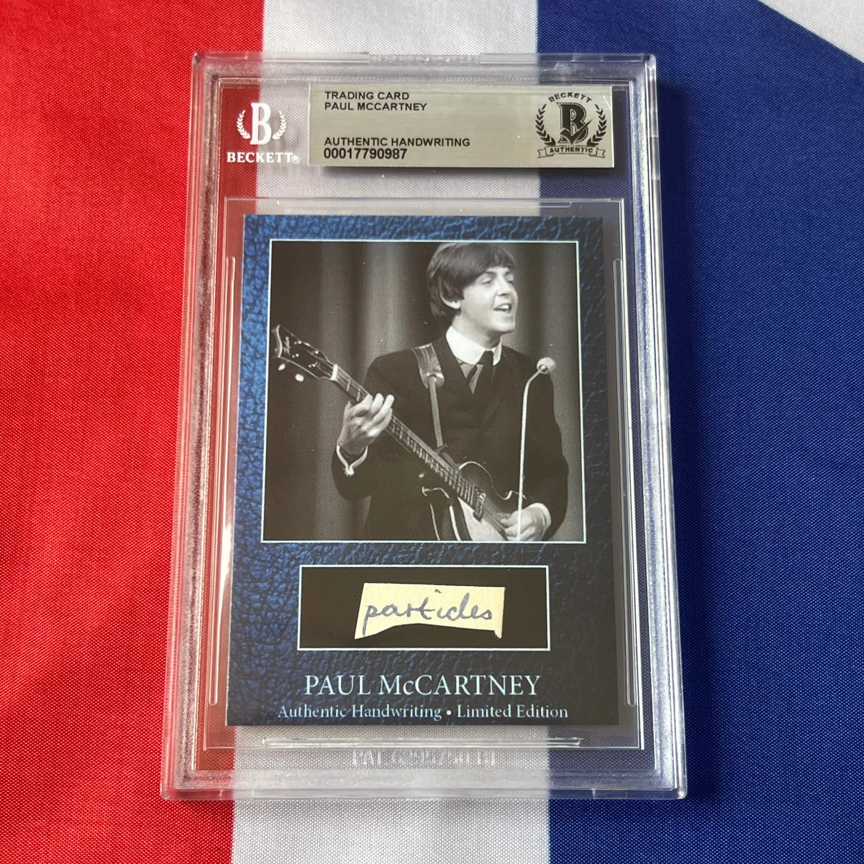 Paul McCartney Beckett Handwriting - Removed From His Highschool Notebook - Image 7