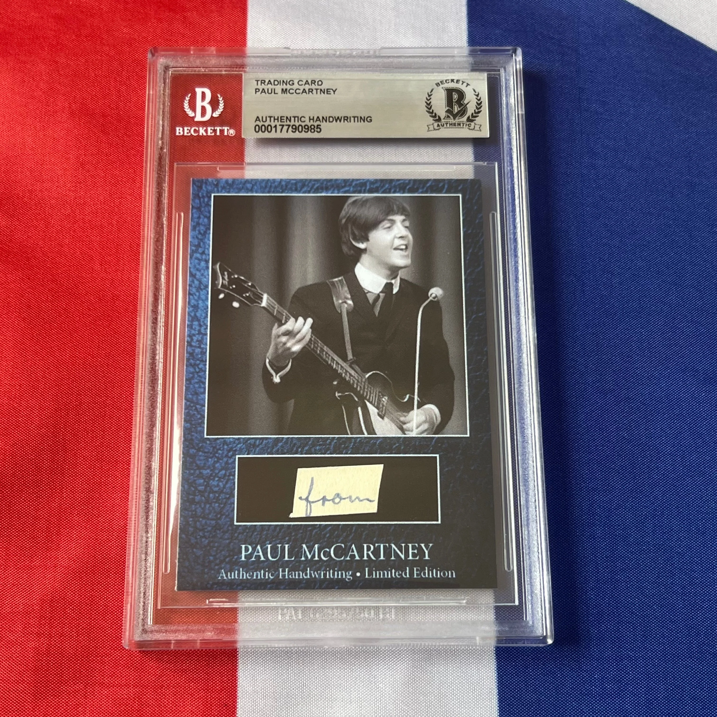 Paul McCartney Beckett Handwriting - Removed From His Highschool Notebook - Image 8