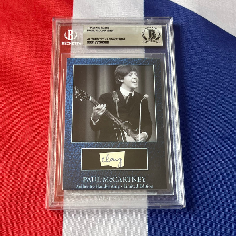 Paul McCartney Beckett Handwriting - Removed From His Highschool Notebook - Image 9