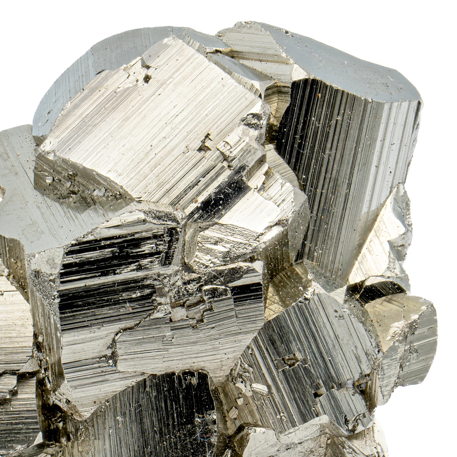 Peruvian Pyrite Cluster - 2.40" - Image 2