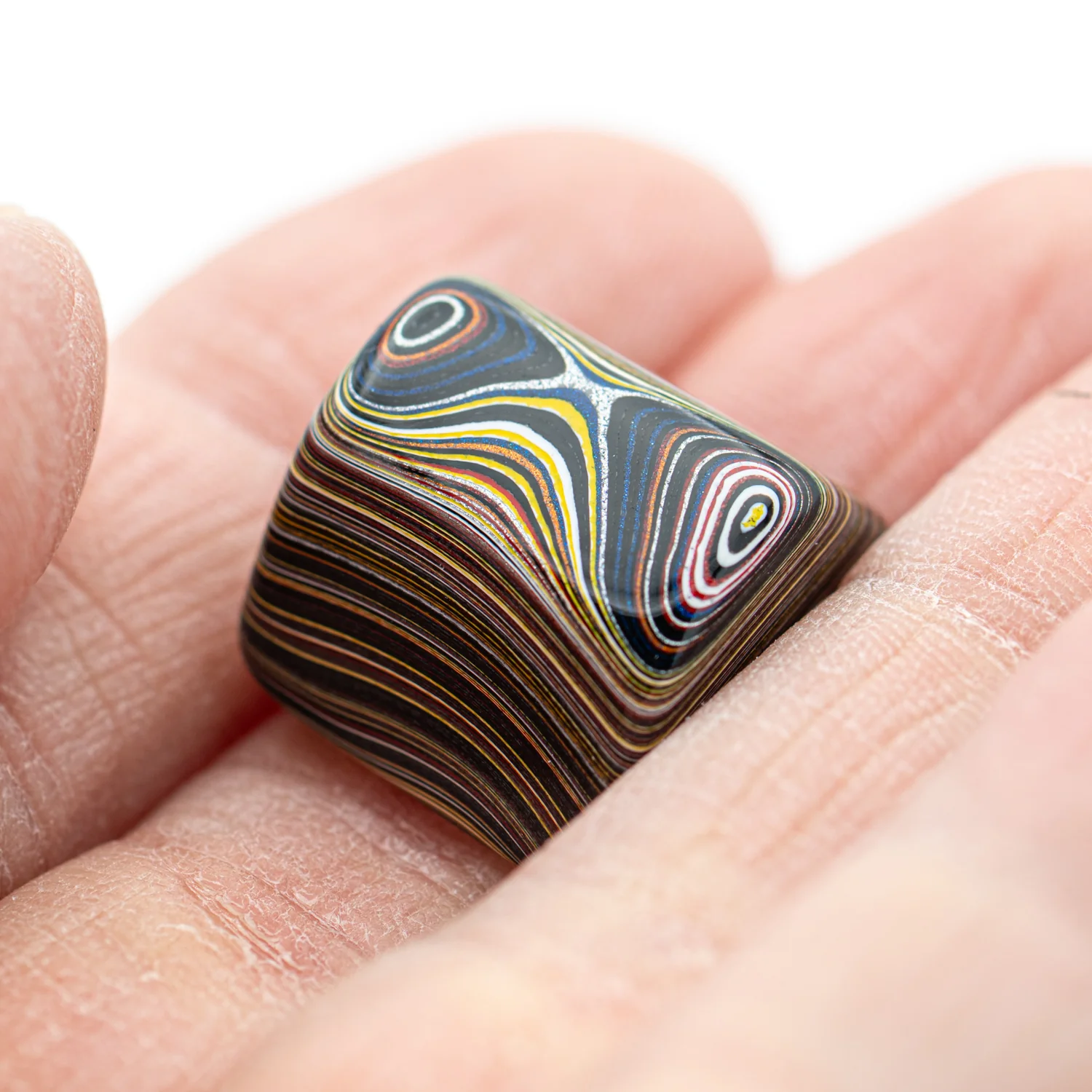 Polished Corvettite - SOLD 0.750" Piece - Image 3